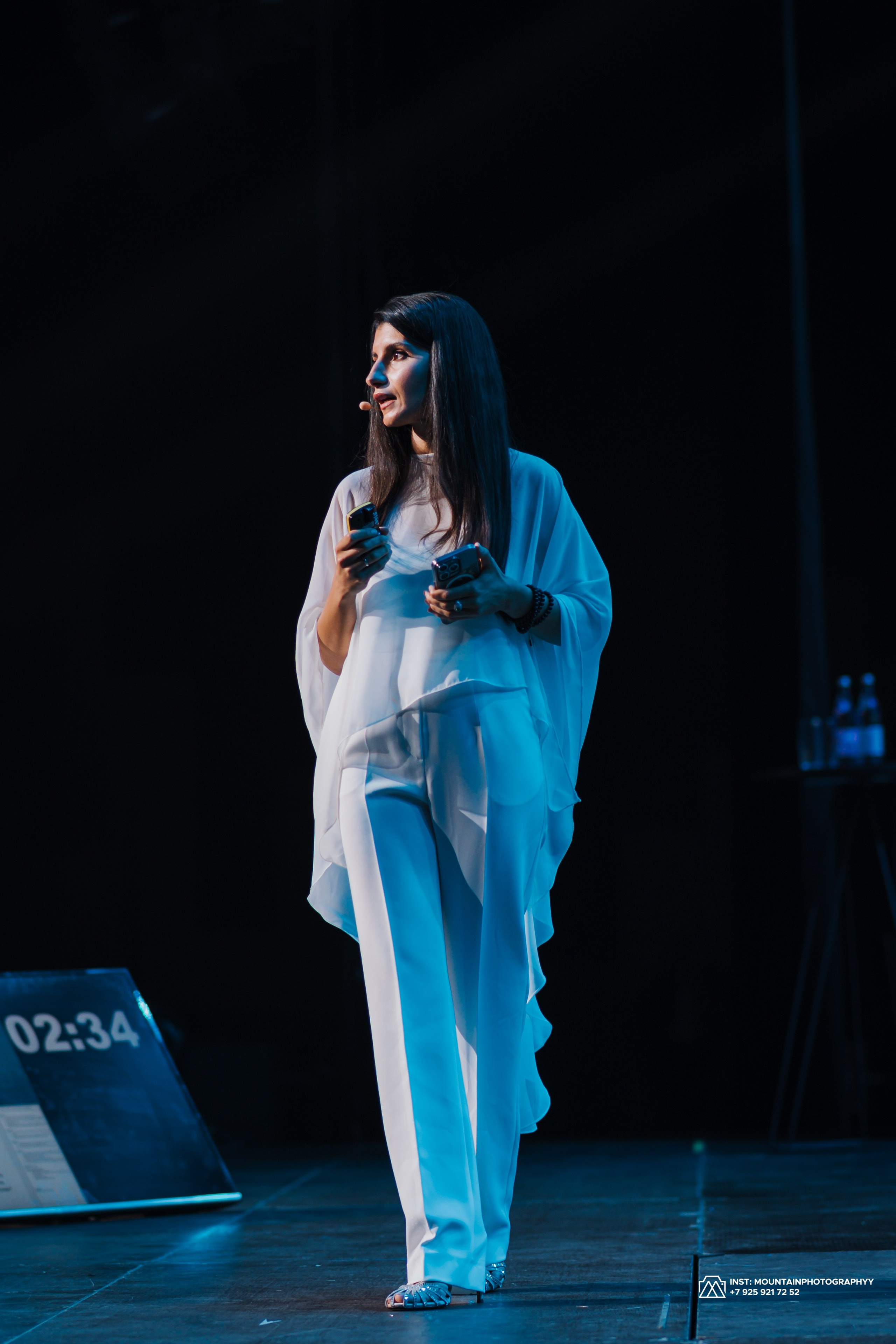 Training Sedi Kasparova " The voice”. Photographe basé à Moscou