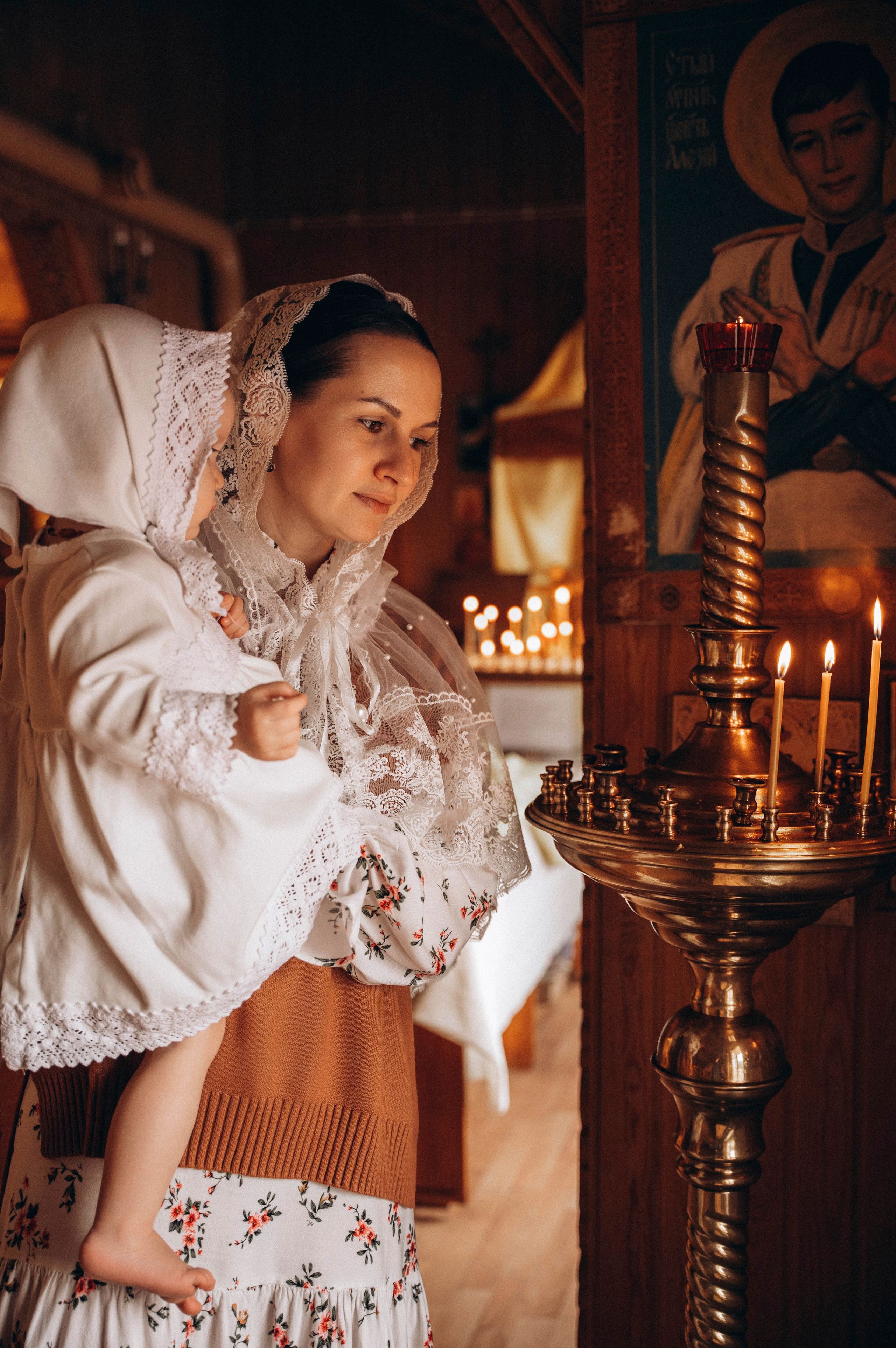 Таинство крещения. Фотограф Голенева Анастасия