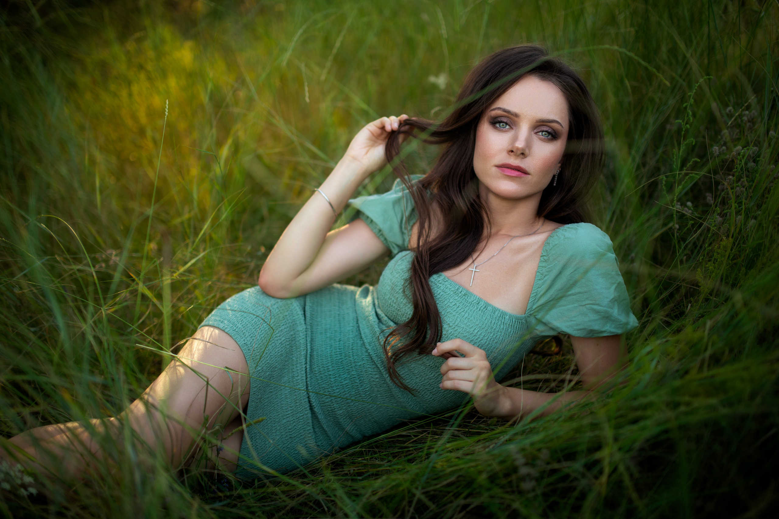 Фотосет с Екатериной на природе в формате для «себя»