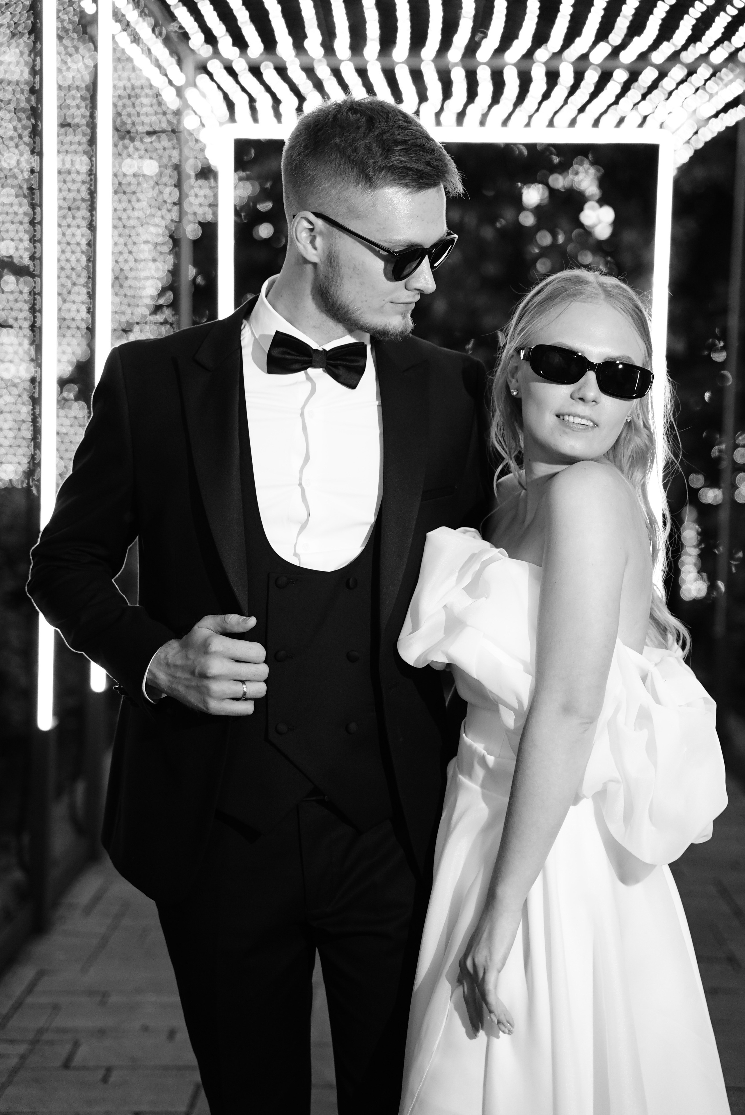 Никита и Галина чб. Свадебный фотограф в Самаре Анна Ковалева