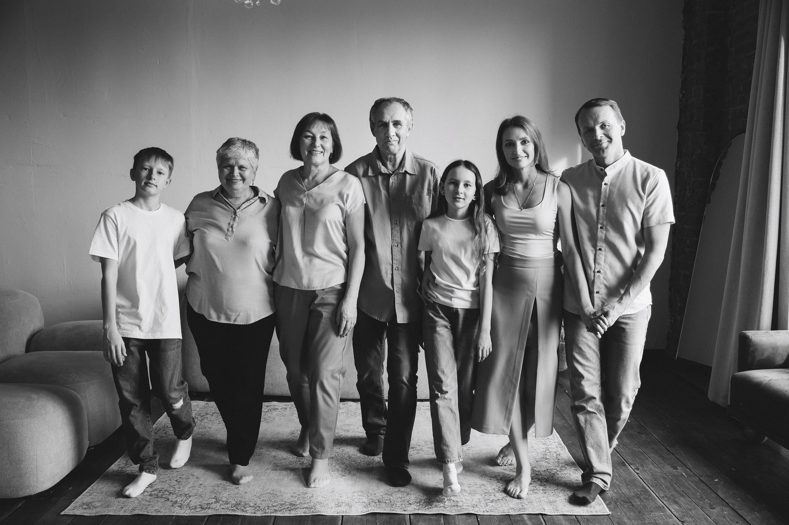 Вместе с бабушками и дедушкой. Фотограф Владимир Москва