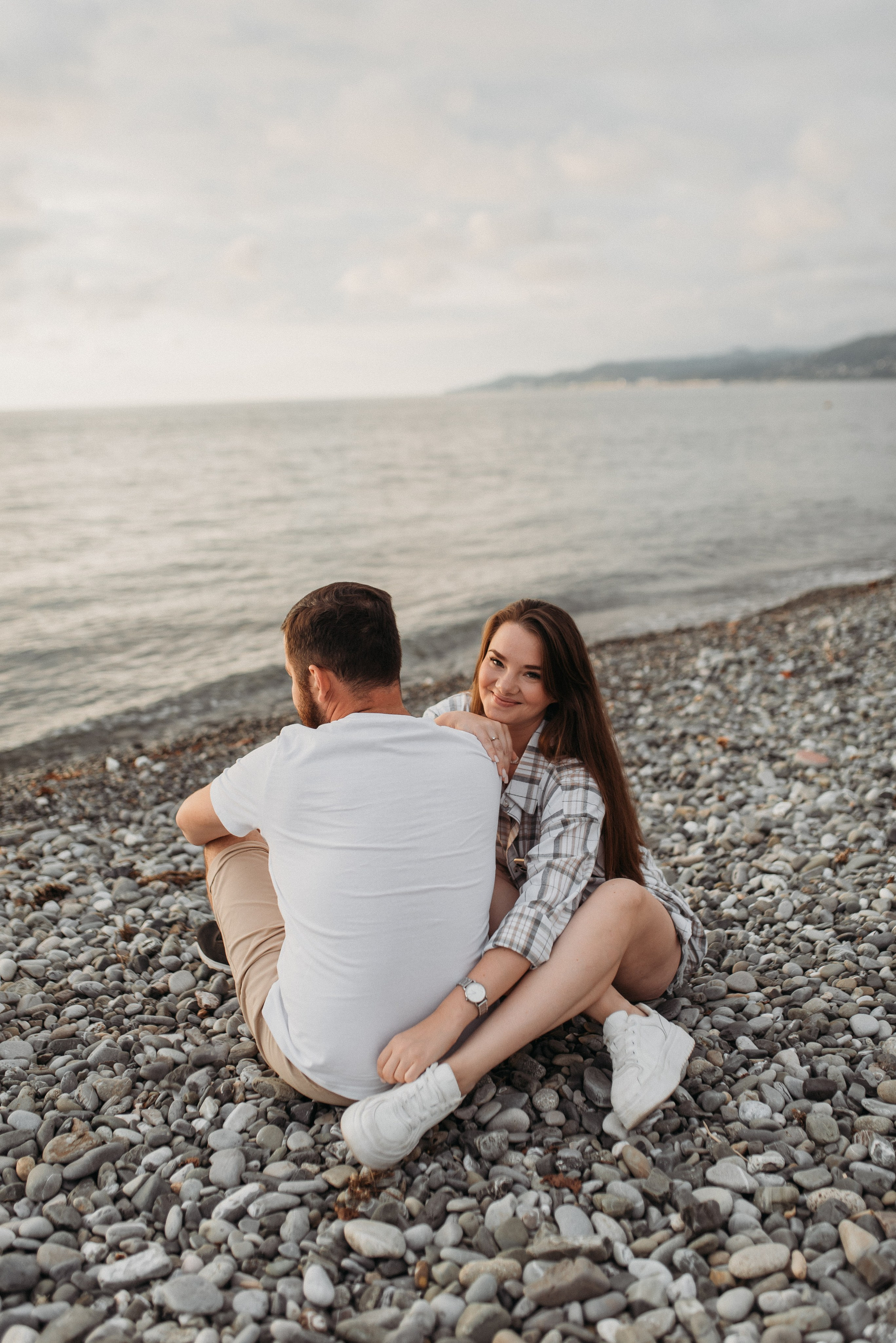 Семейная фотосессия на море на пляже в Сочи и Сириусе. Фотограф в Сочи — Маргарита Поганова