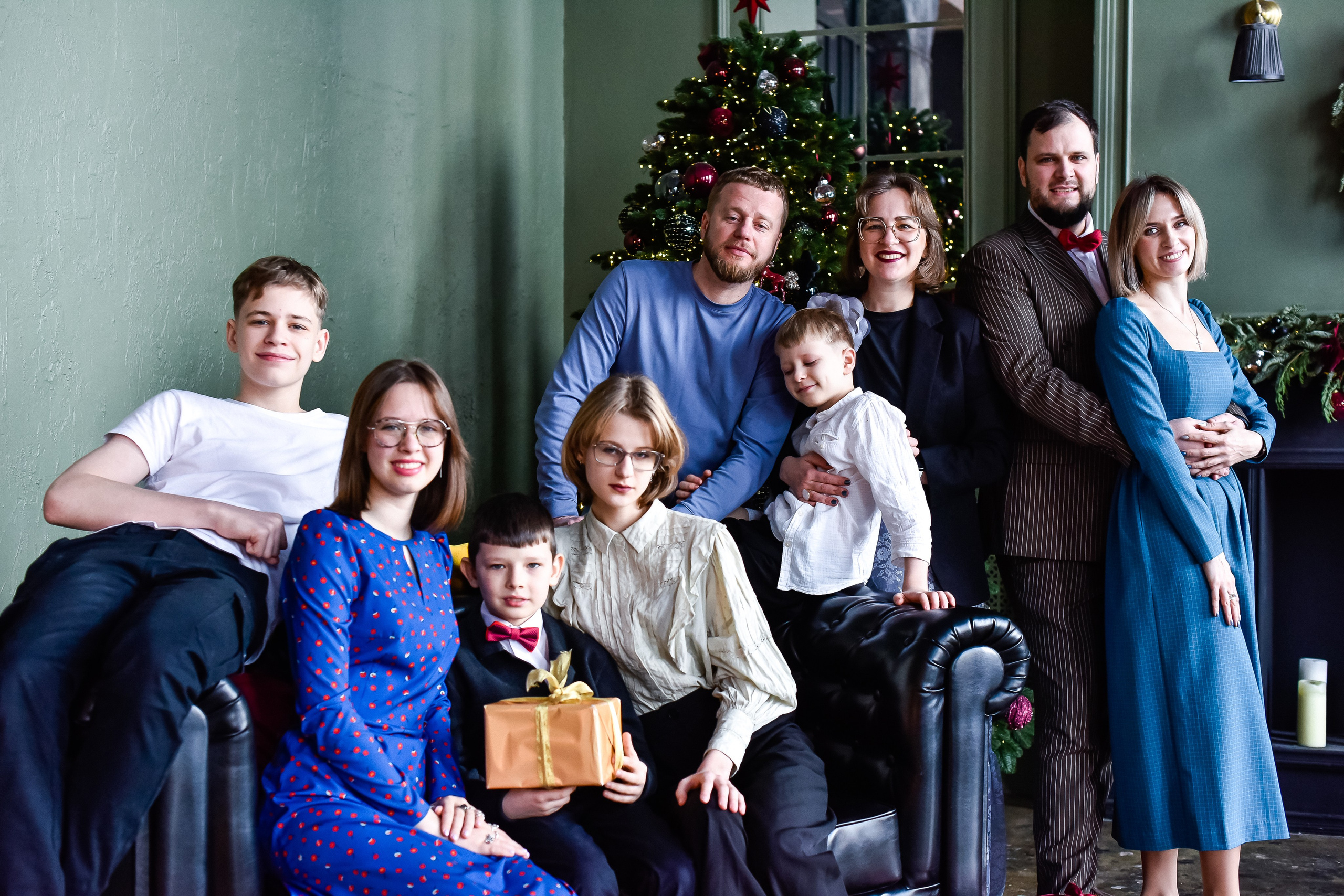 Дружная семья Настеньки