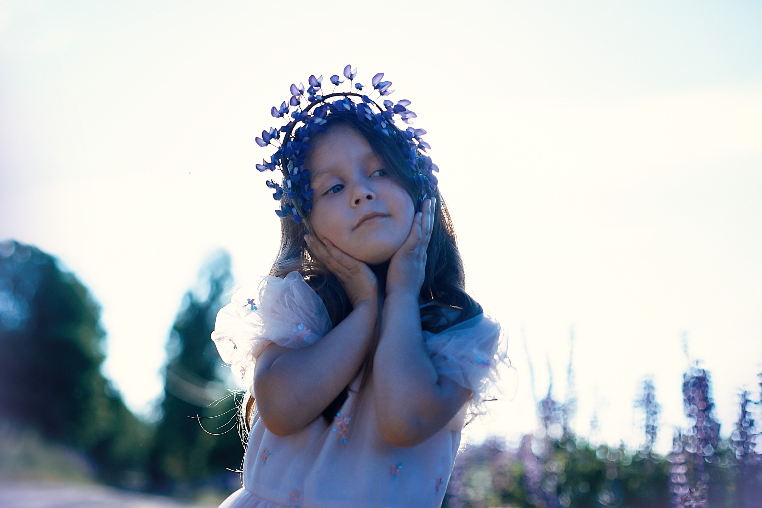 Люпины_Псковская область. Семейный фотограф в Санкт-Петербурге