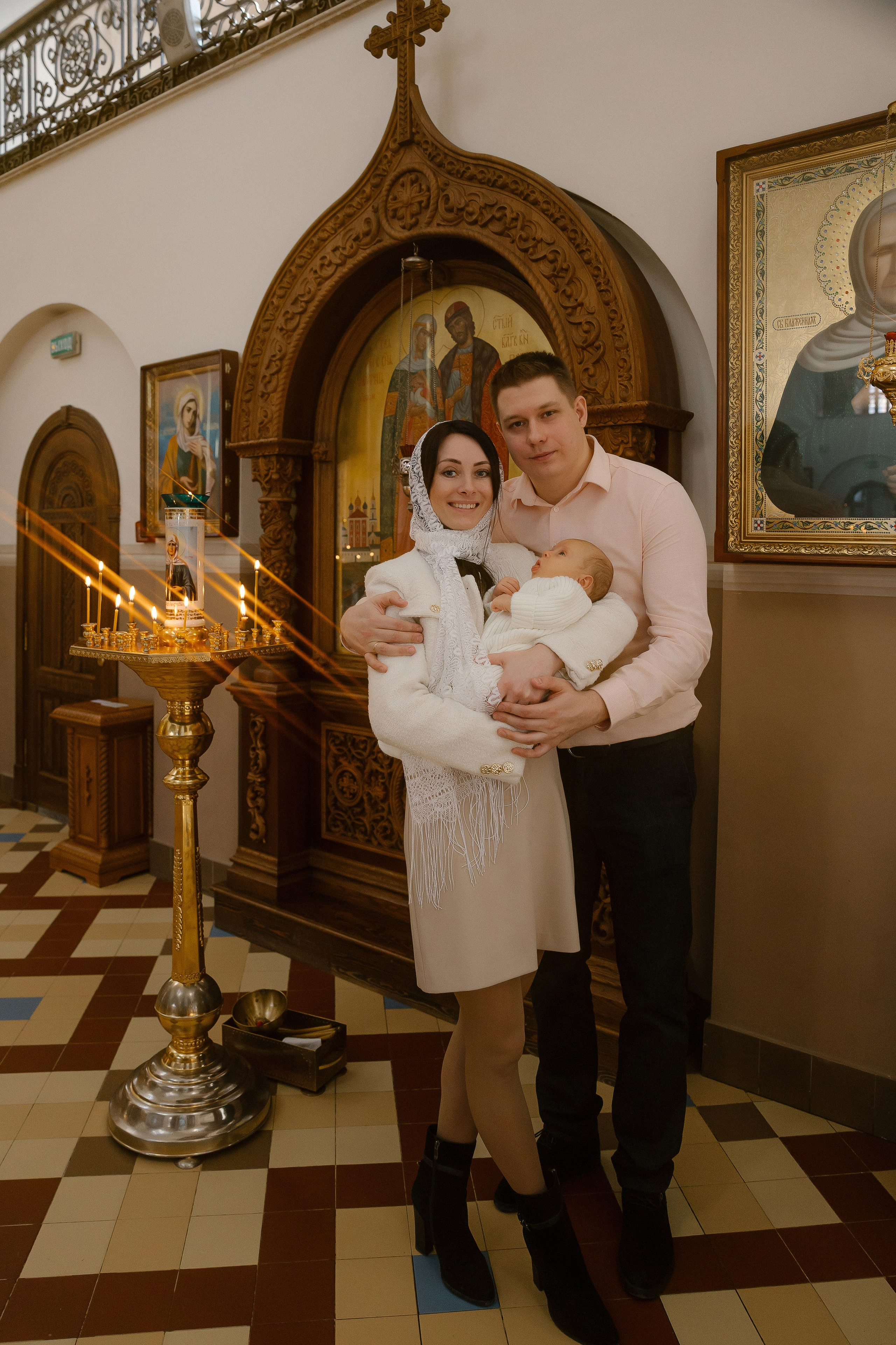 Крестины Анны. Фотограф Олеся Жомер