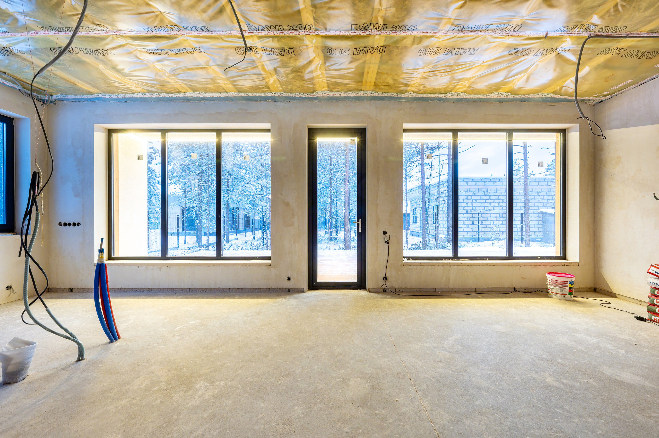 Строящийся дом в Курортном районе. Интерьерный фотограф. Фото- видеосъемка недвижимости Санкт-Петербург