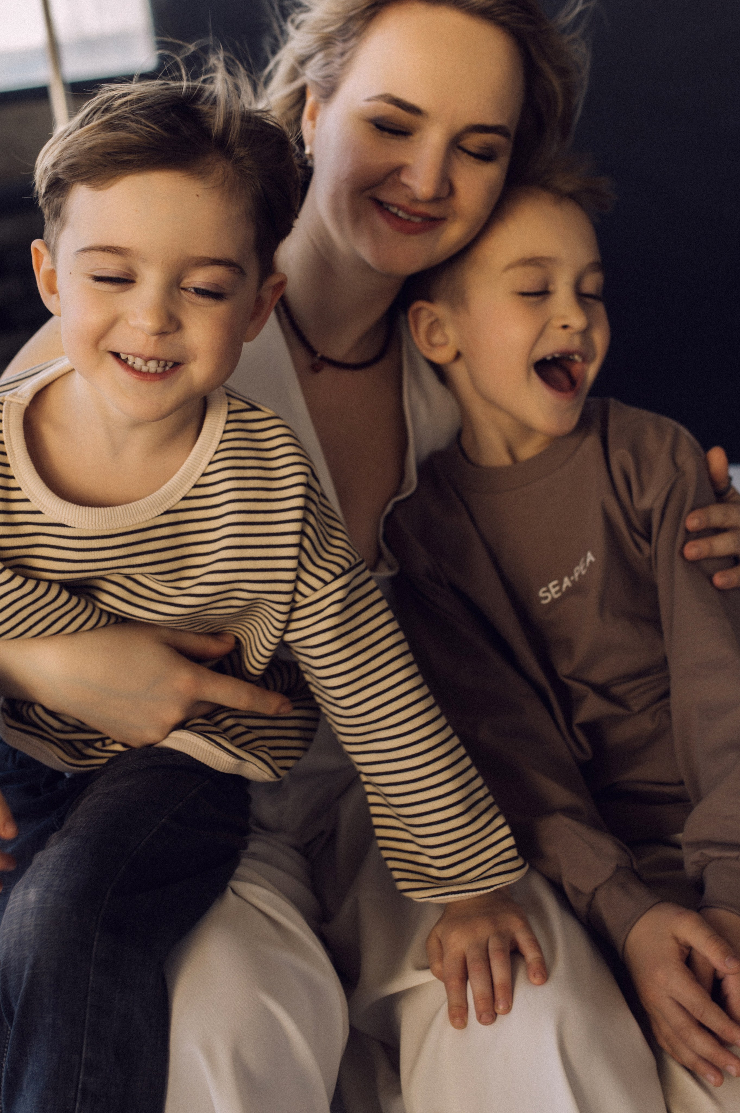 Ира, Дима, Демид и Мирон. Фотограф Мария Стрелкова