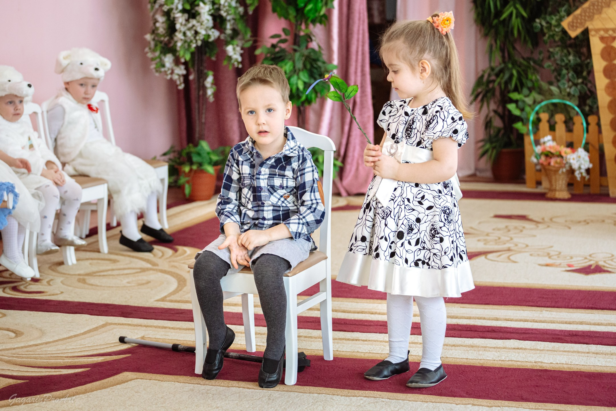 Репортажная съёмка в саду на праздник. GagarinProArt