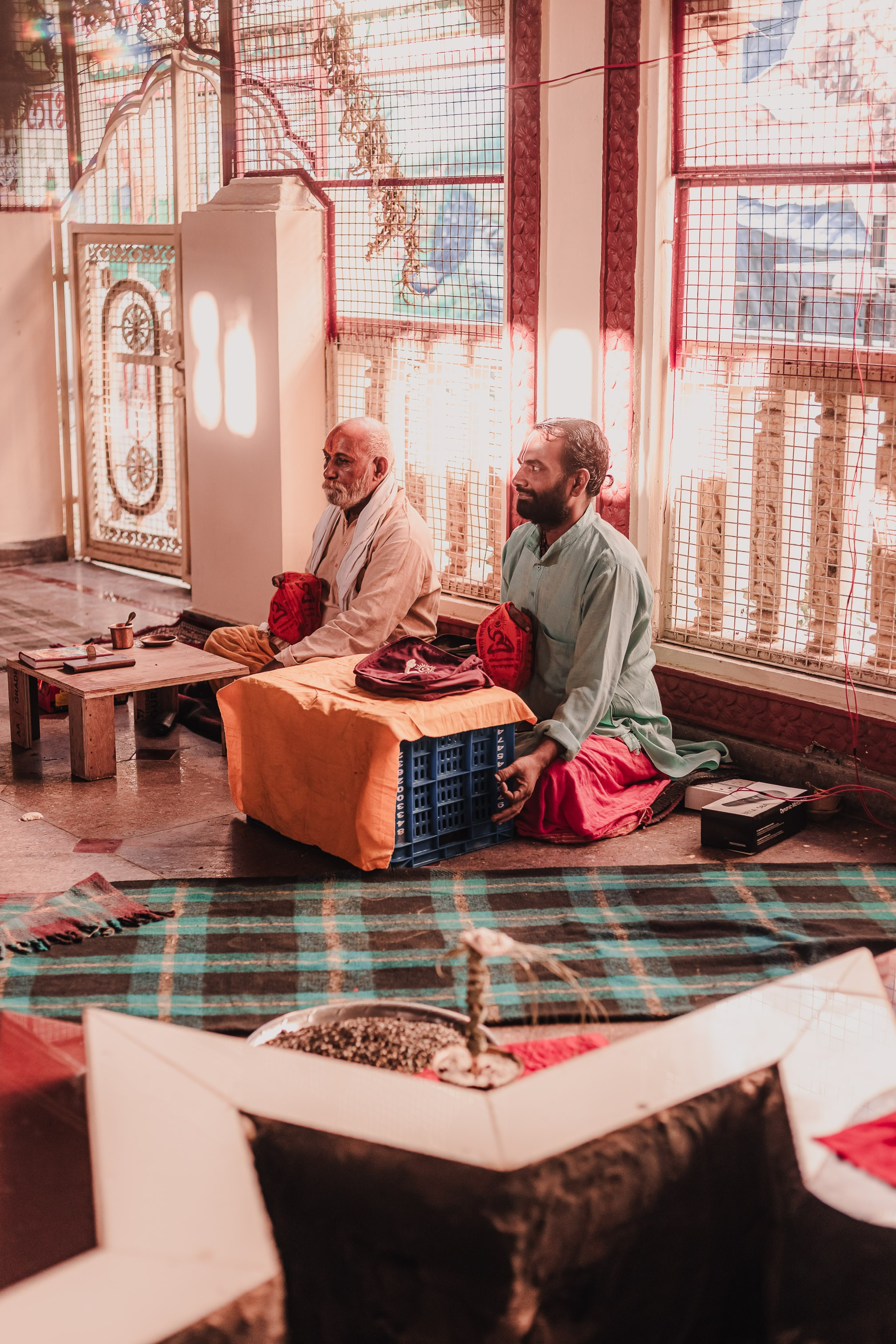 Devraha Baba Ji Ashram in Vrindavan. Мариам Багдасарян