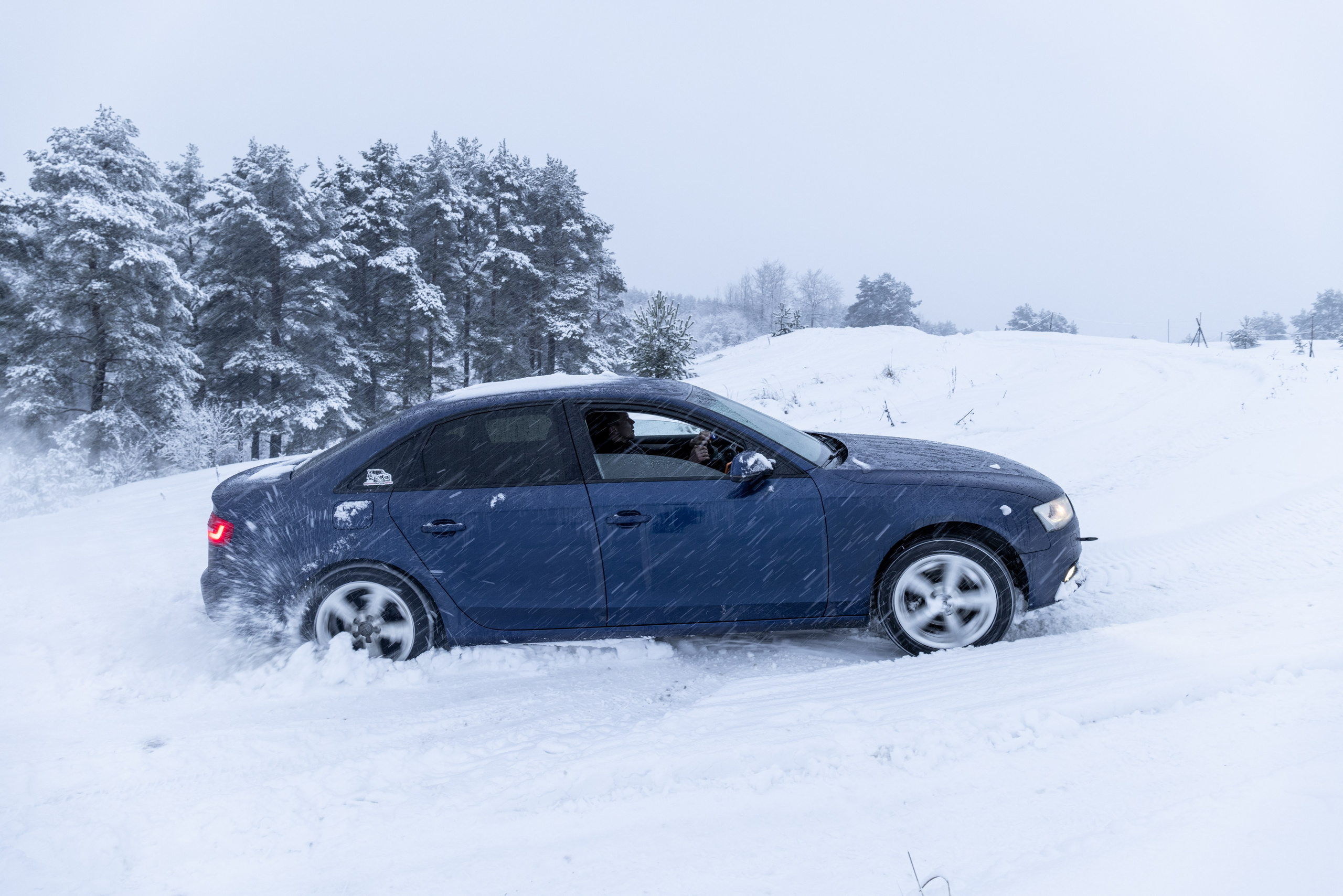 Зимние покатушки. Автомобильная фотография в Санкт-Петербурге