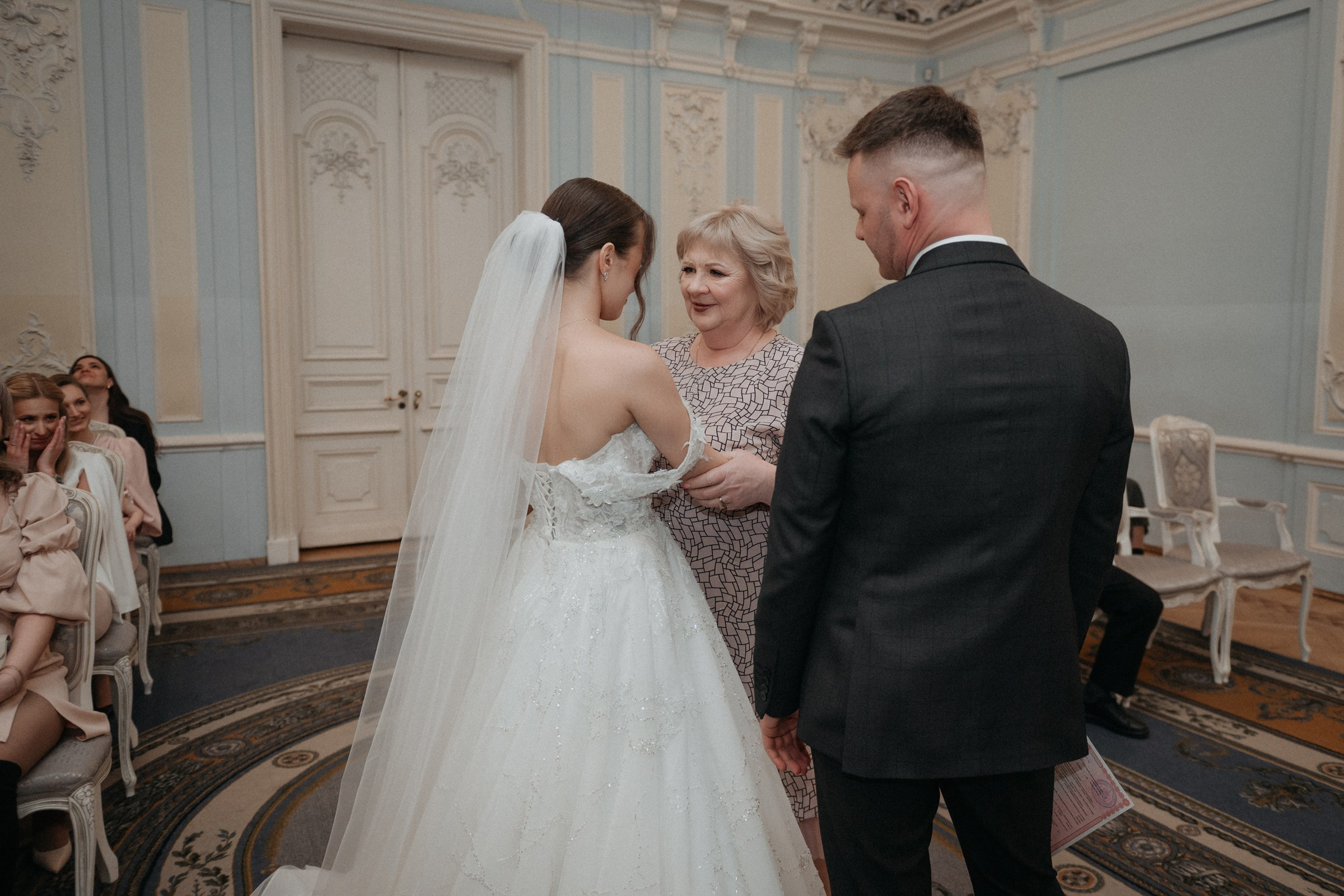 регистрация бракосочетания во 2 Дворце