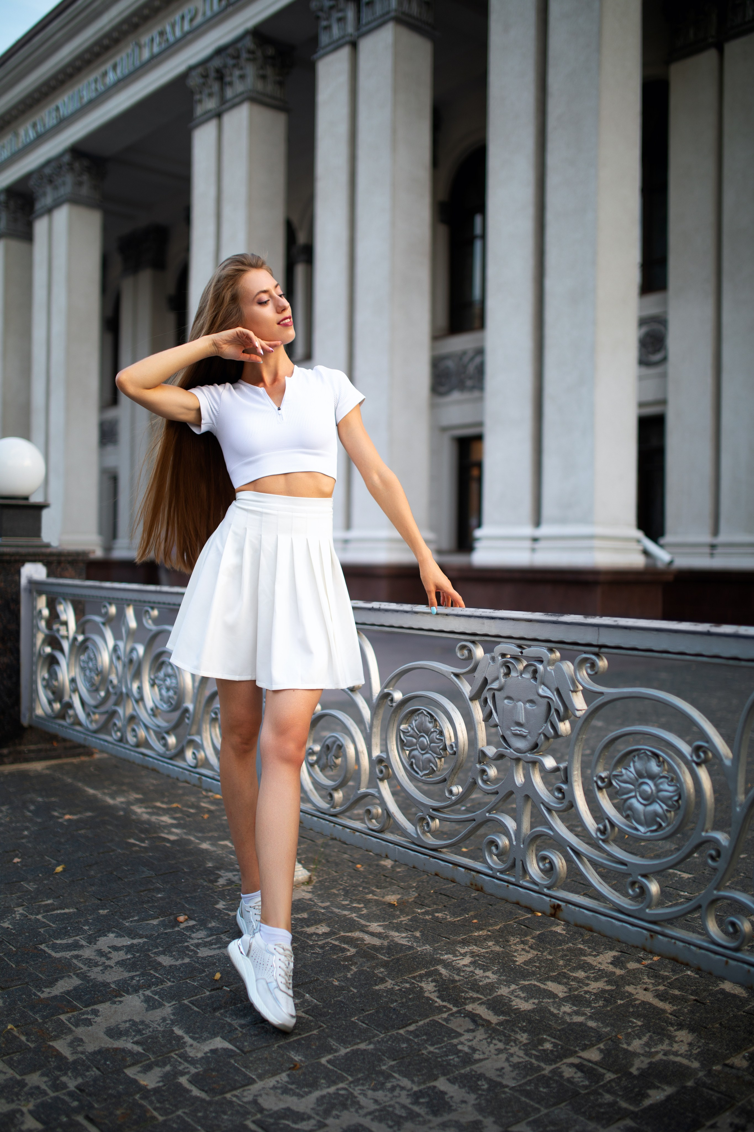 Прогулочный фотосет с Викторией на улицах Воронежа для «себя»