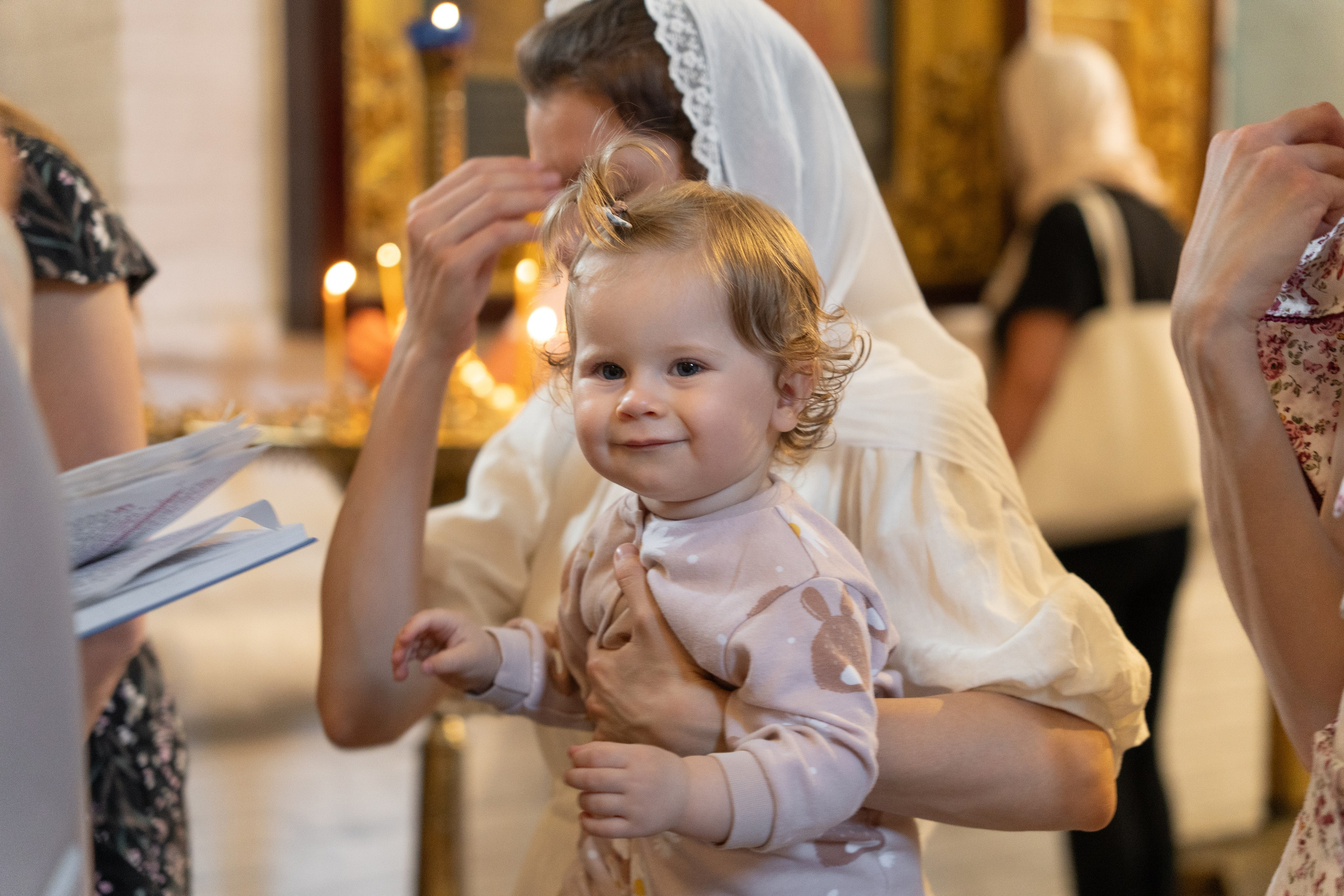 Крестины Майи в Старочеркасском Воскресенском войсковом соборе