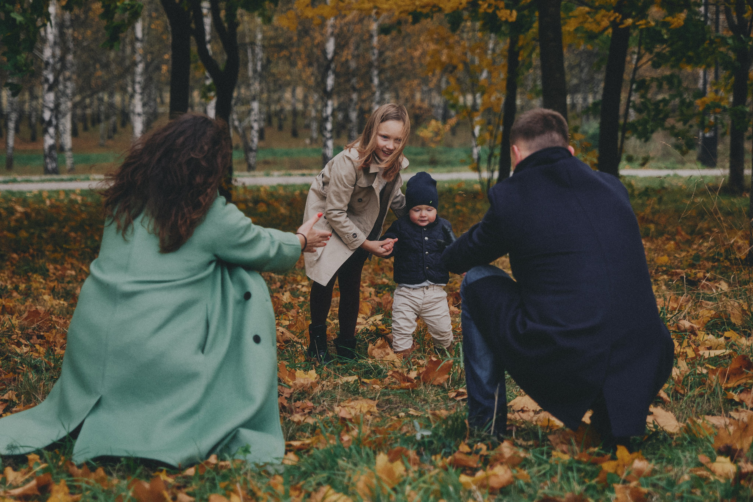 Денис, Юля, София и Миша. Портретный фотограф в Москве Ольга Крылова