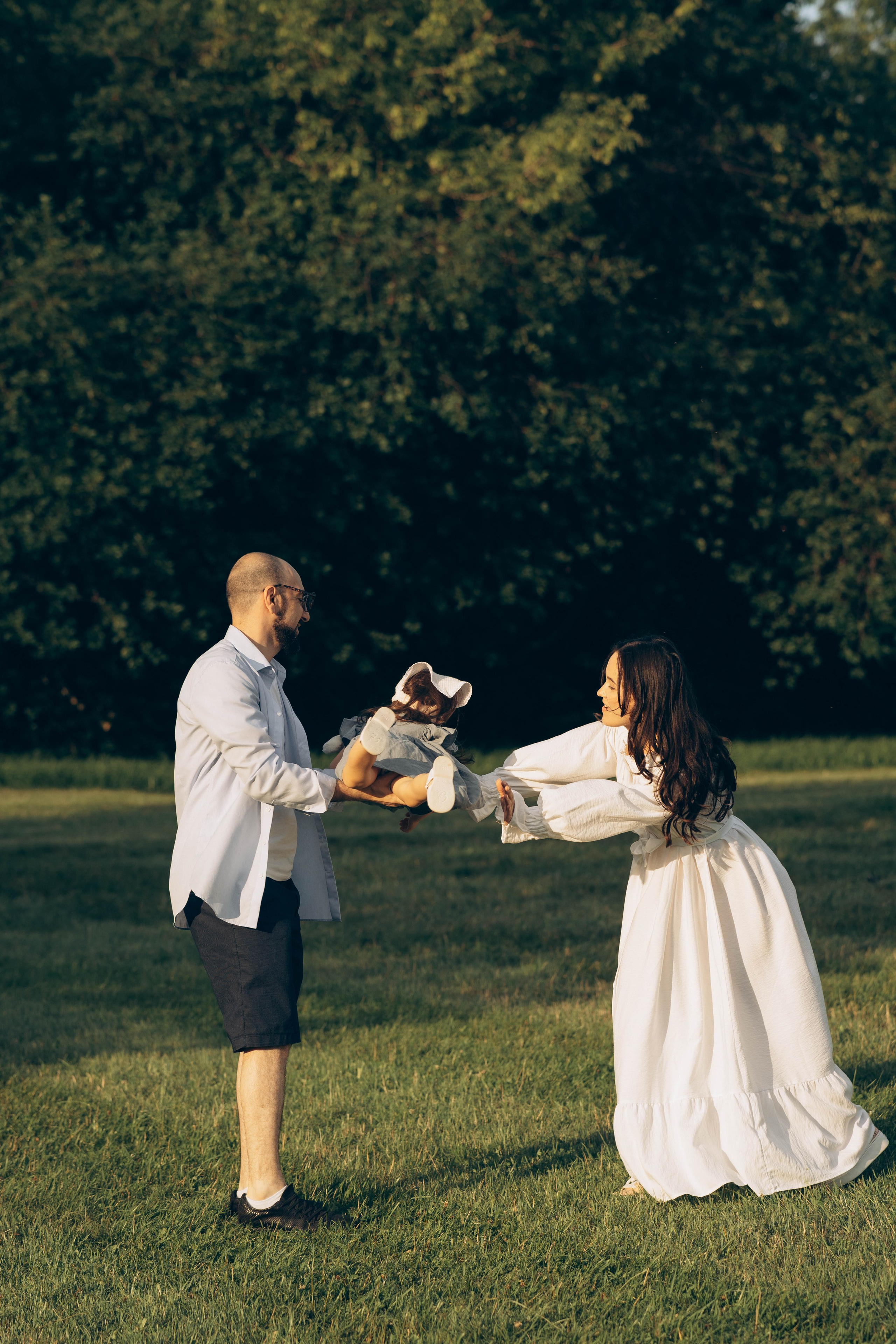 Анастасия, Михаил и малышка Ариана