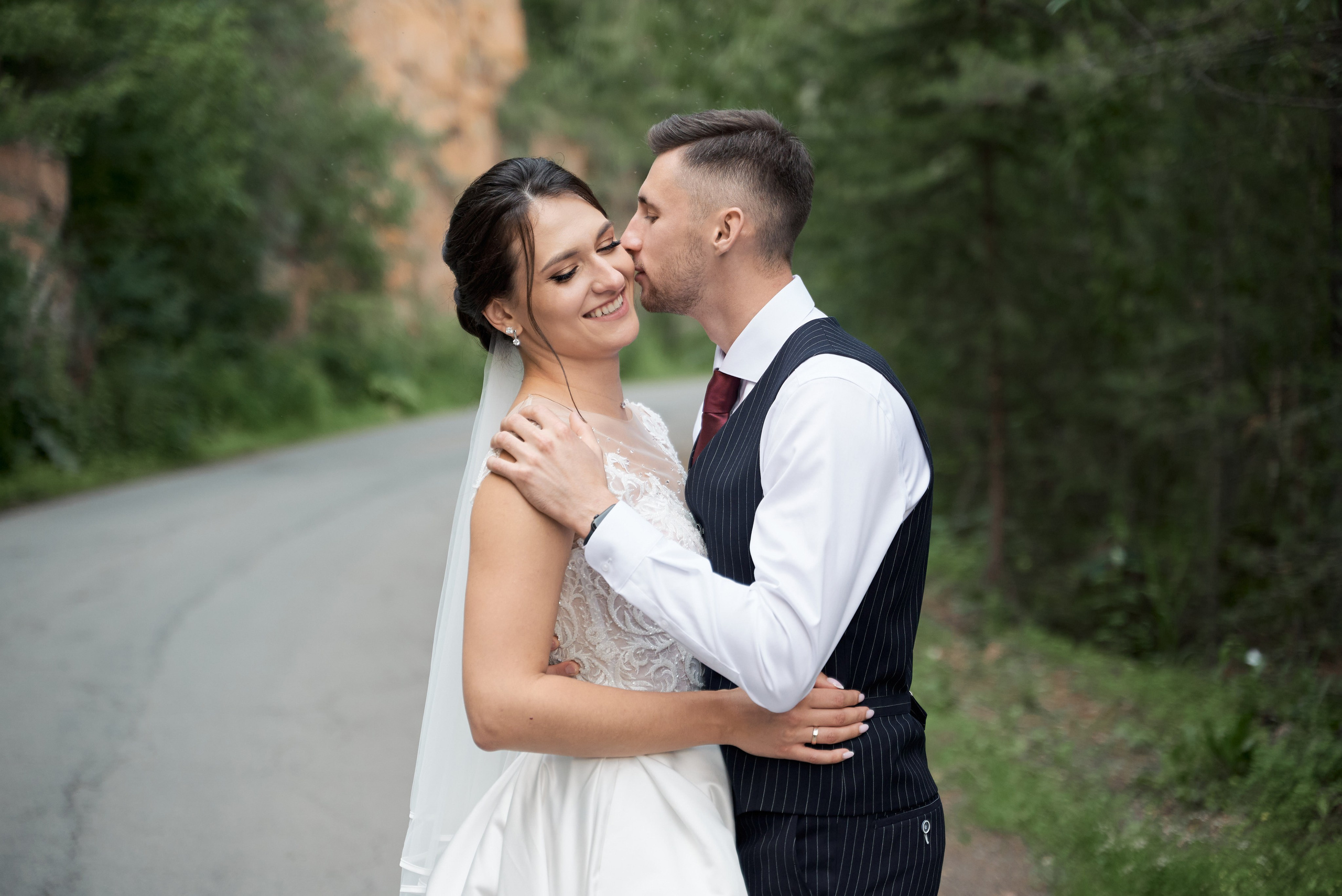 Дорога у карьера. Свадебный фотограф Александр Браво