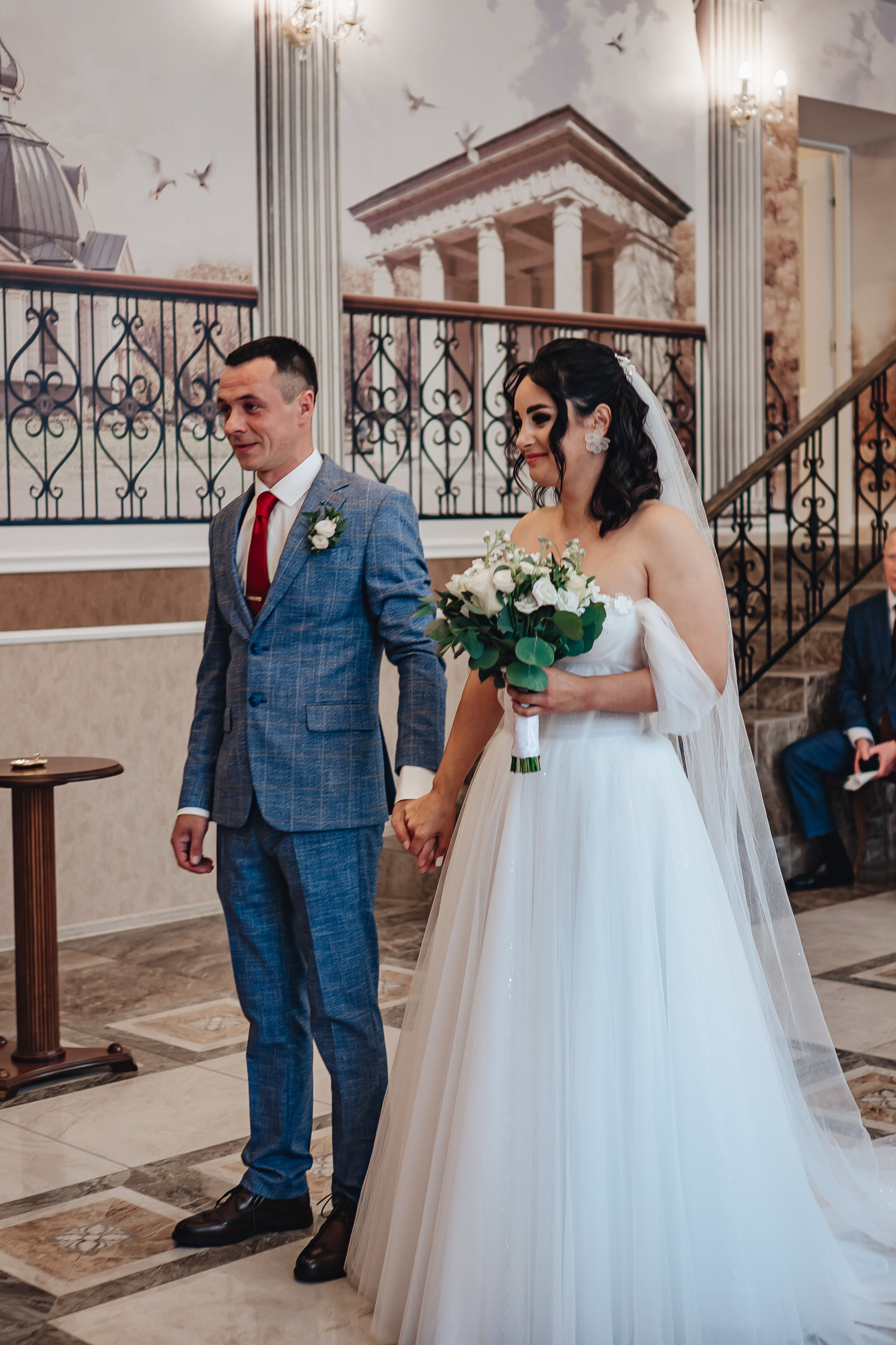 СВАДЕБНАЯ СЬЕМКА В ЗАГСЕ НА МОСКОВСКОМ ПРОСПЕКТЕ. Профессиональный фотограф, Санкт-Петербург — Виктория Богомолова