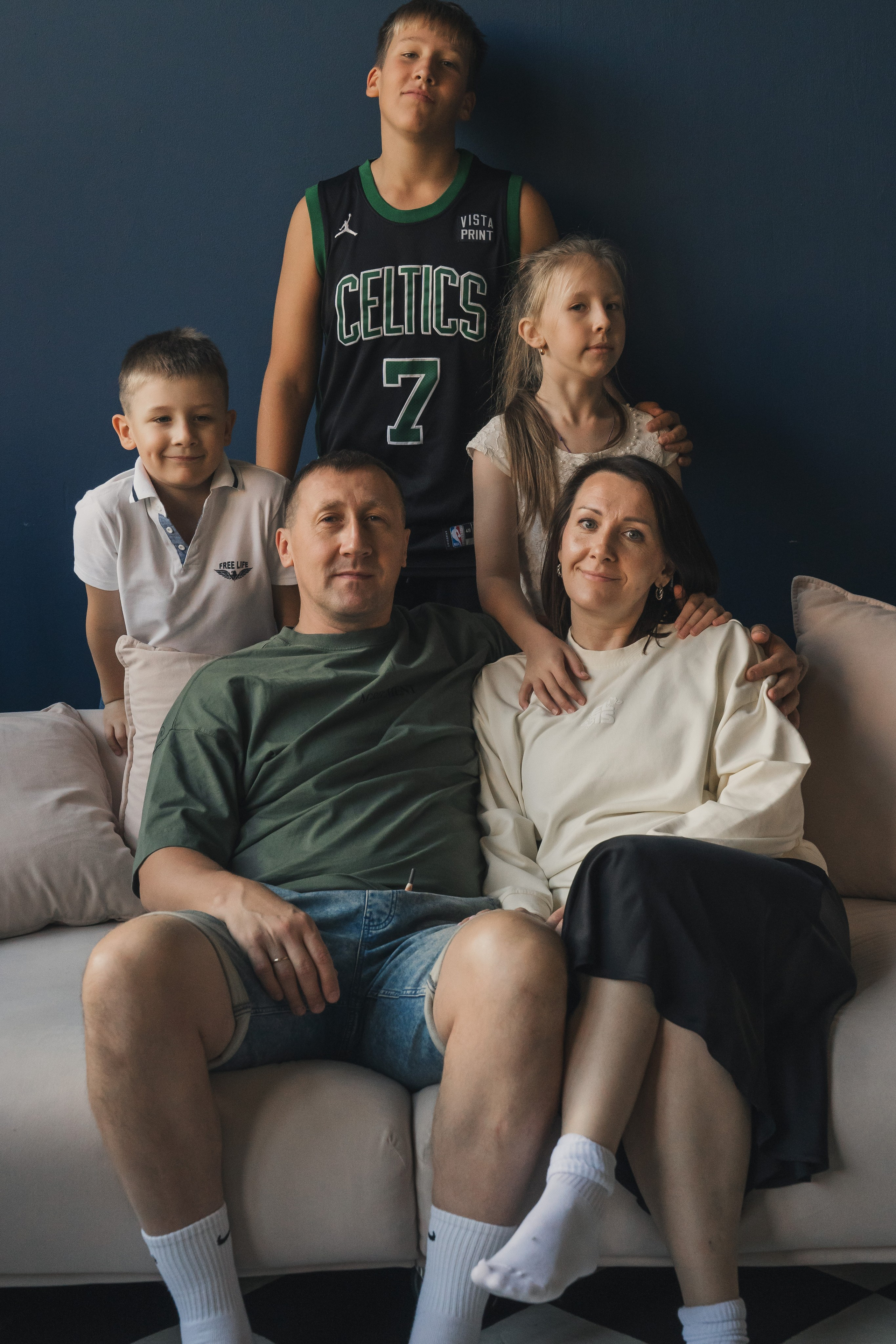 Семейная фотосессия. Студия Чувство, зал Кухня. Семейный фотограф Екатеринбург Татьяна Девятых