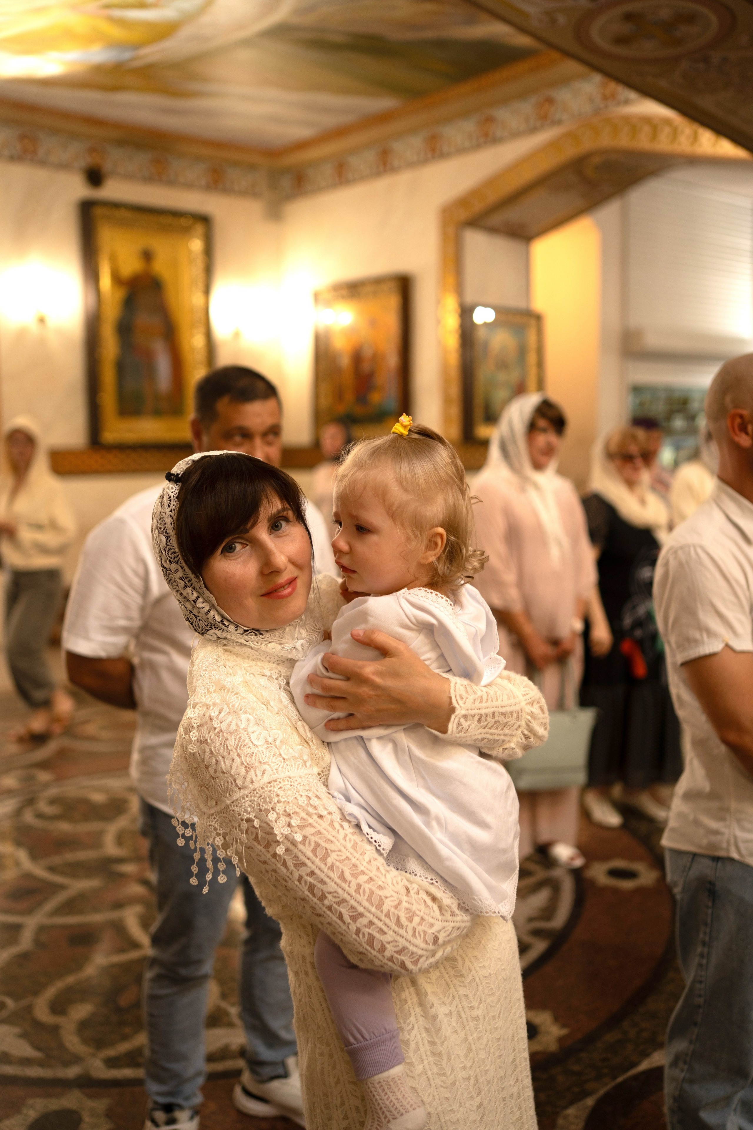 Таинство крещения Екатерины