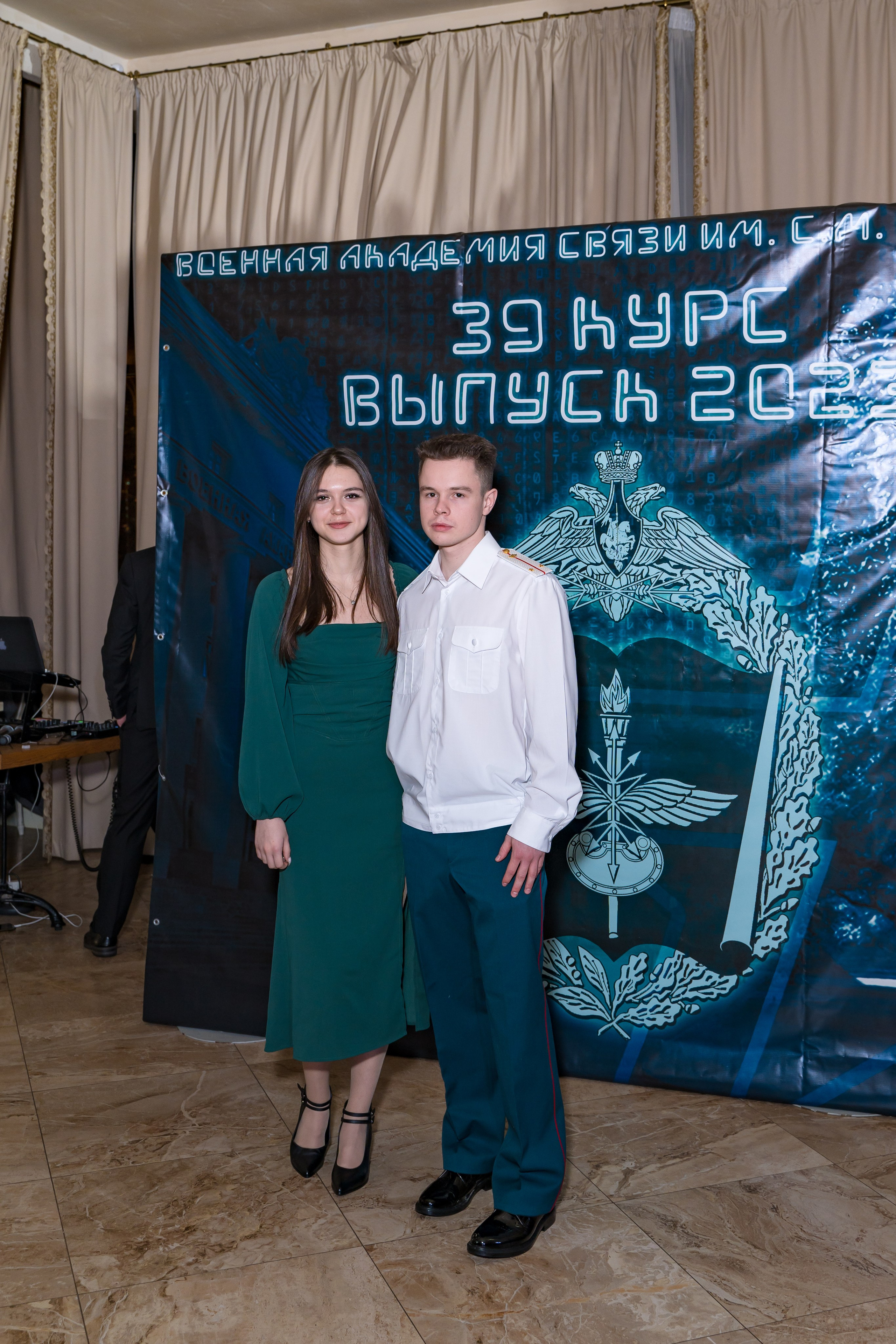 Фотосъемка выпуска военной академии и вручение дипломов