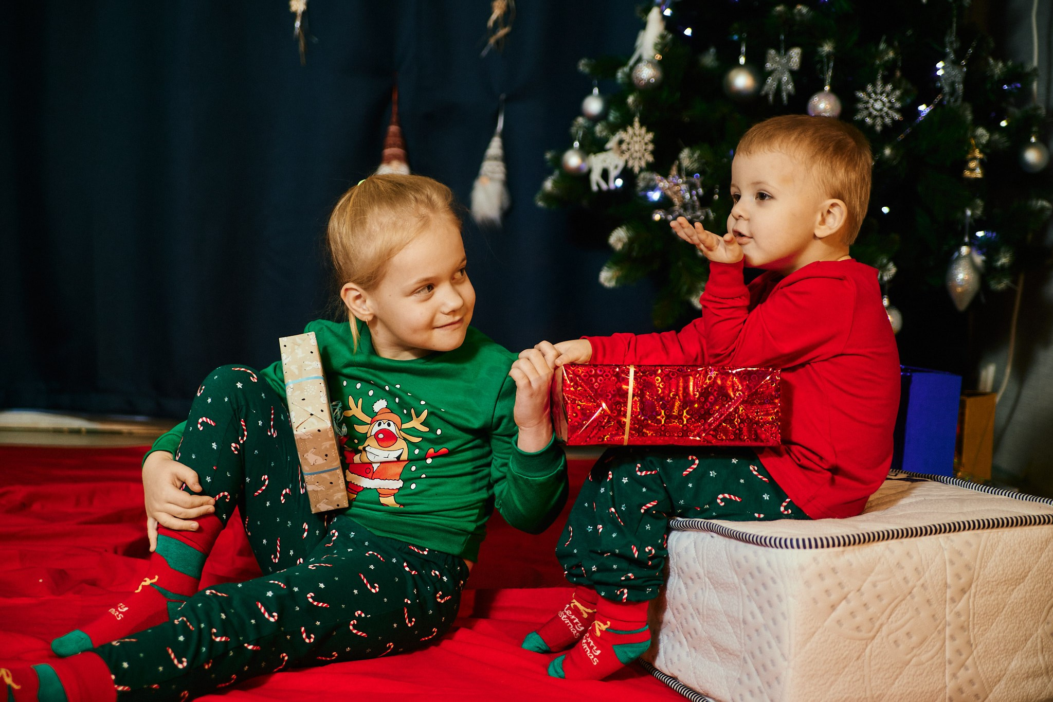 Новогоднее настроение в семье Леши и Кати. Свадебный и семейный фотограф в г. Волхов Алексей Кочерыжкин