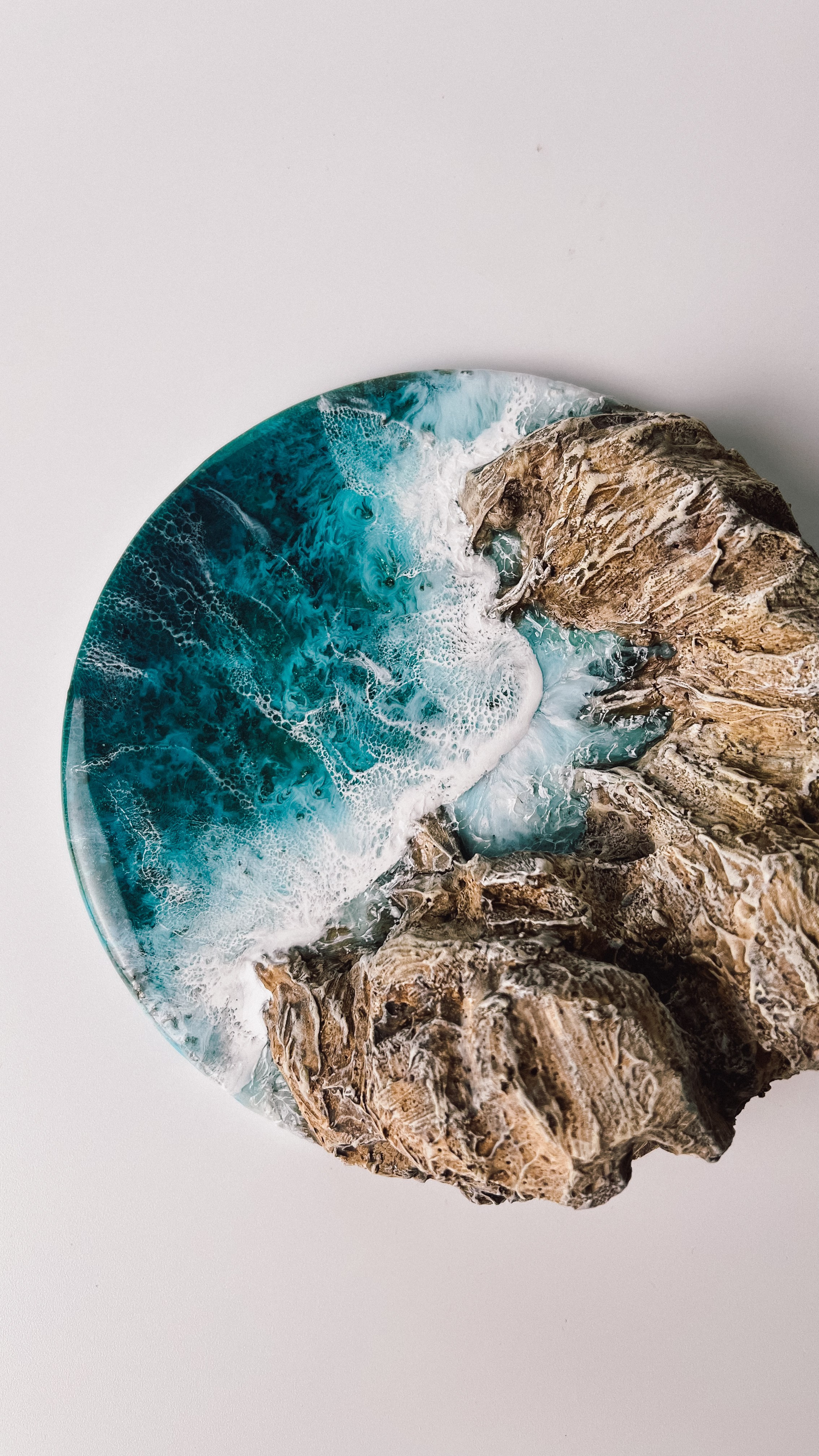 Эпоксидная смола. Seatales — эпоксидная смола и спиртовые чернила