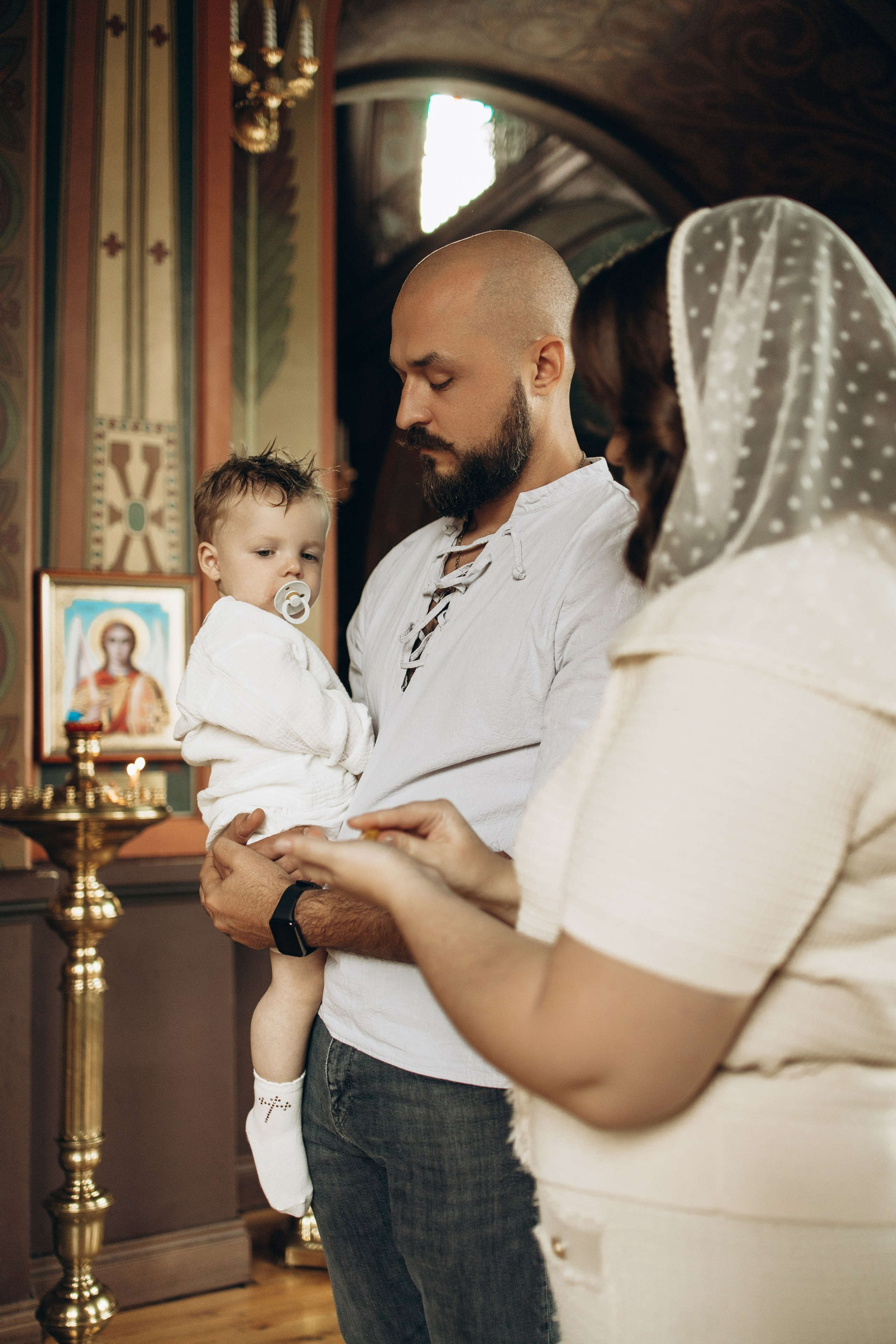 Таинство крещения Матвея. Самый теплый фотограф в Краснодаре Рябоконь Ксения
