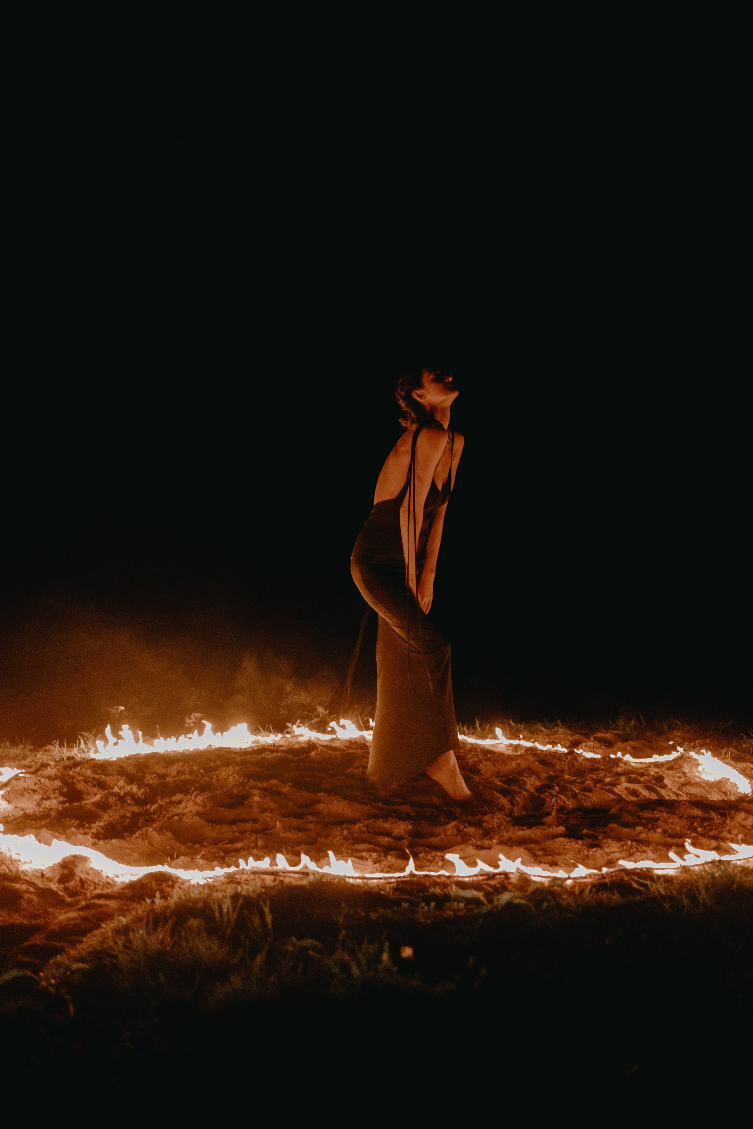 Fire lady. Фотограф Екатерина Крючкова