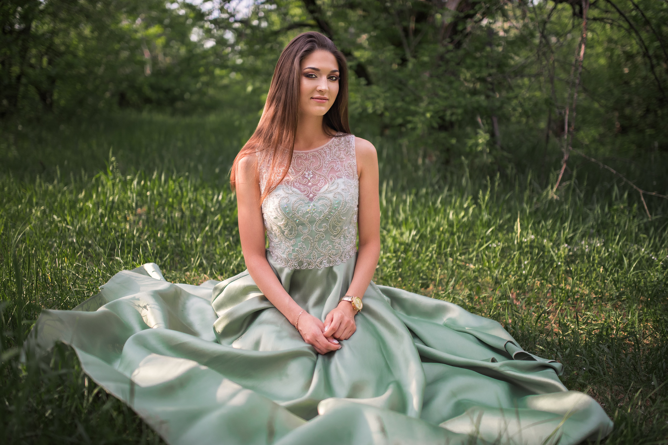 Фотосъемка в саду и на набережной с Валерией