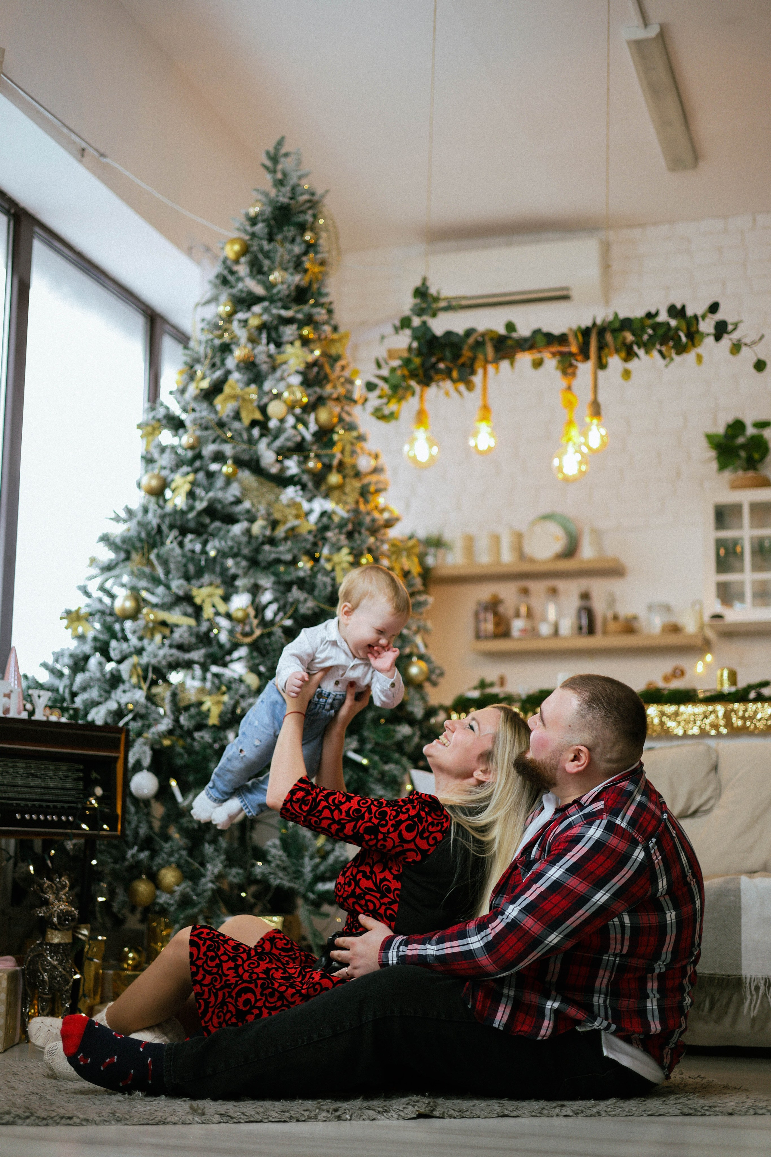 Новогодняя история «Валентина и ее семья». Фотограф в Москве Анастасия Калинина