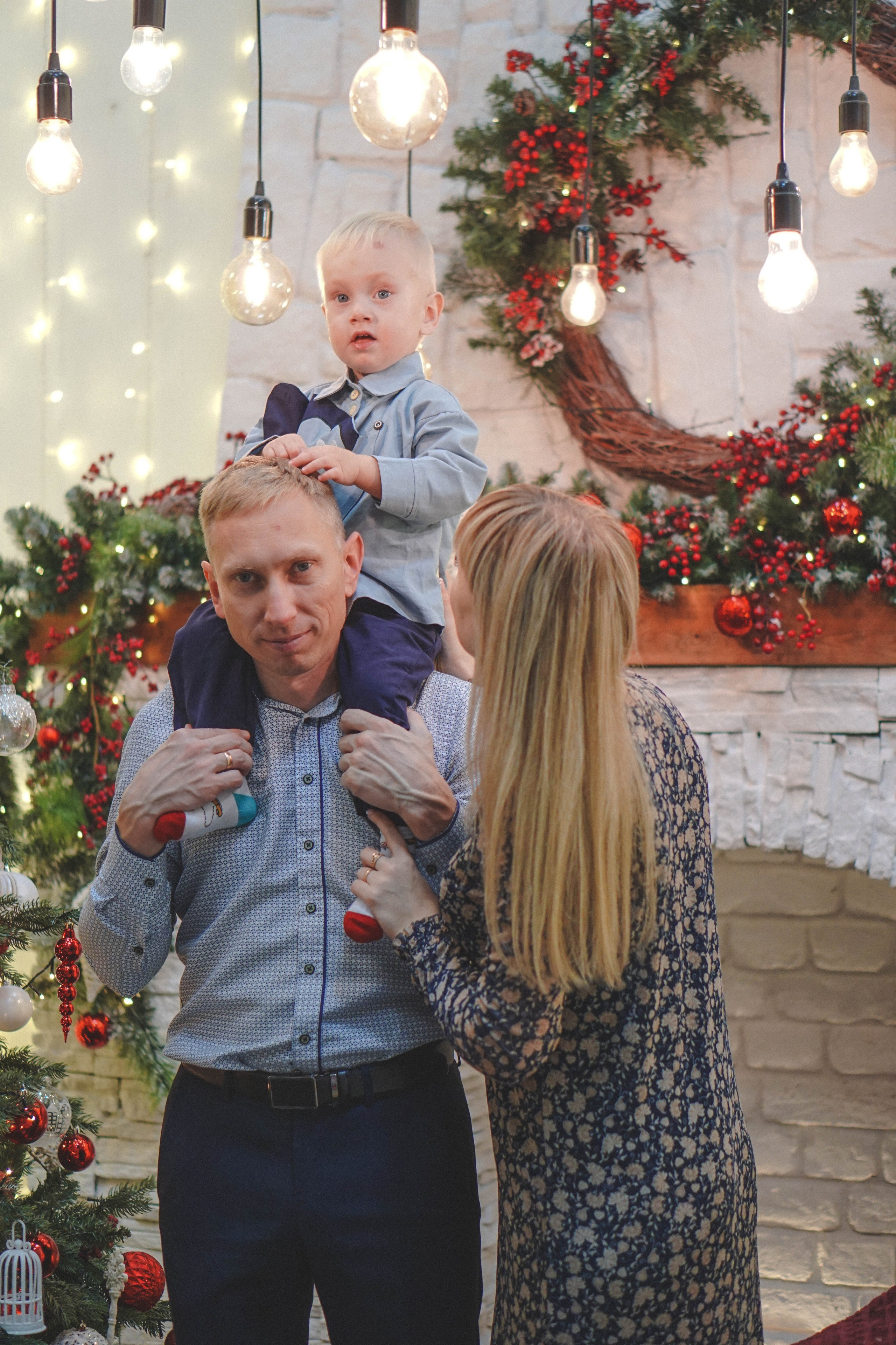 Новогодняя история «Мария и ее семья». Фотограф в Москве Анастасия Калинина