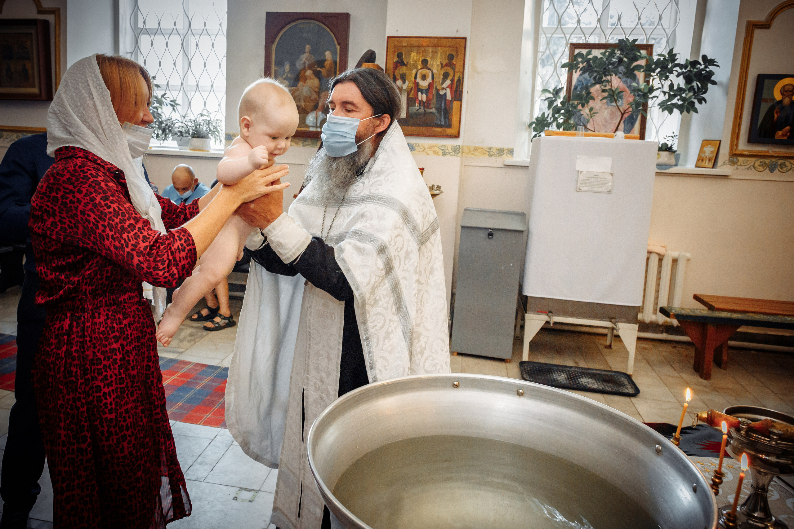 Крещение. Фотограф в Тюмени Алексей Модин