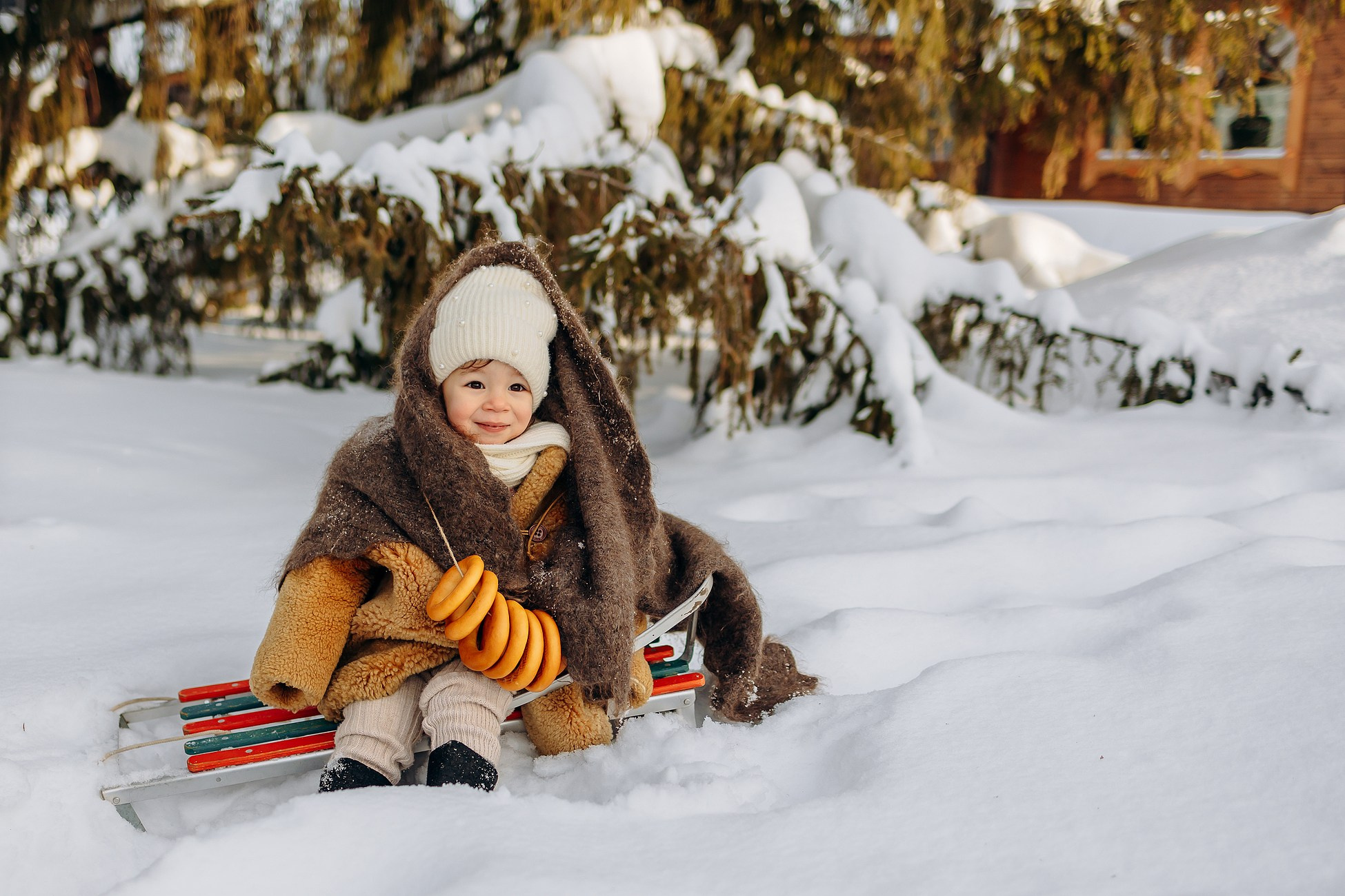 Русская зима. Семейный фотограф в Пензе Мария Левина