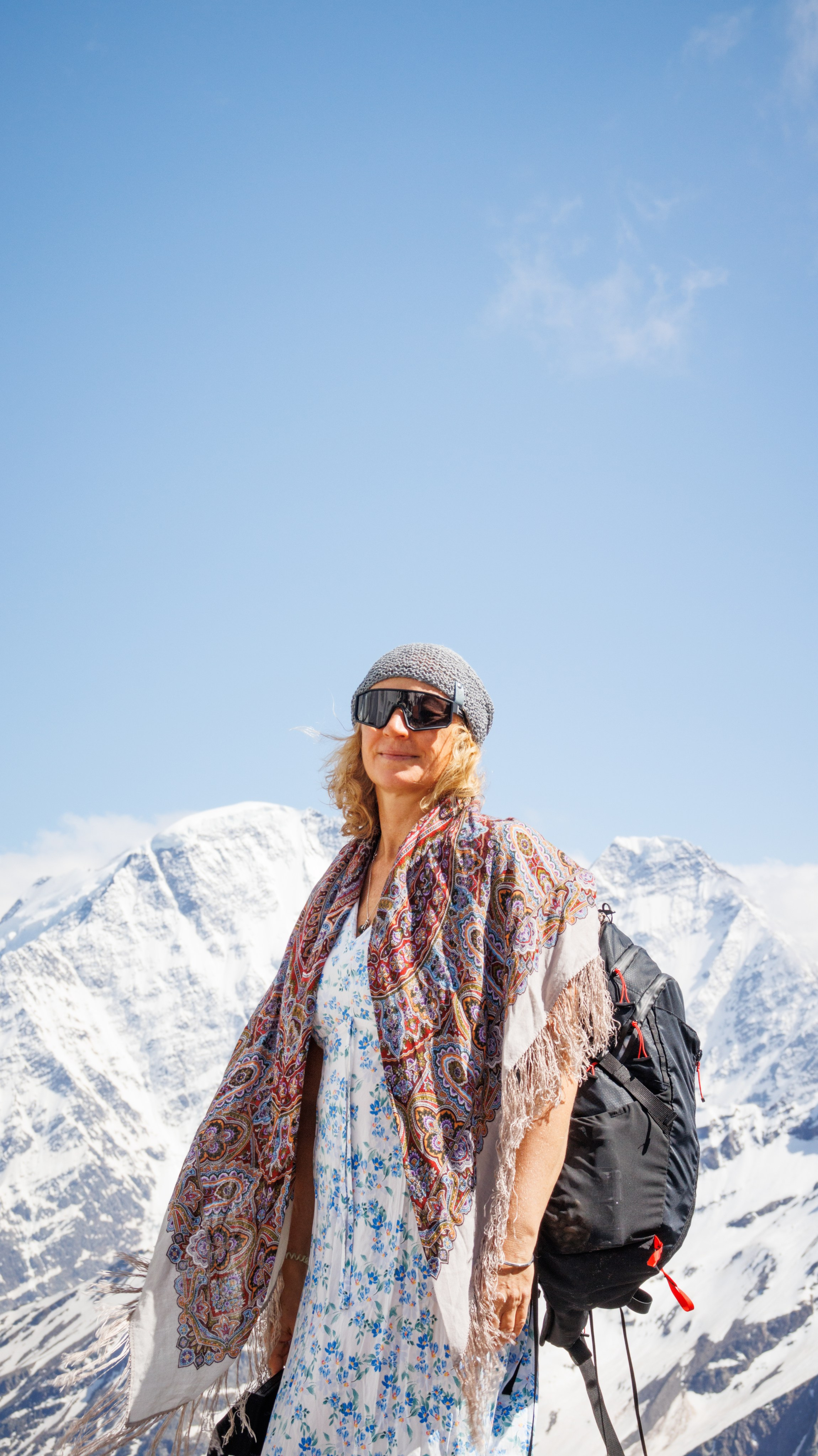 Портретка. Фотограф на трекинг и восхождение Эльбрус, Приэльбрусье. Елизавета Бобок