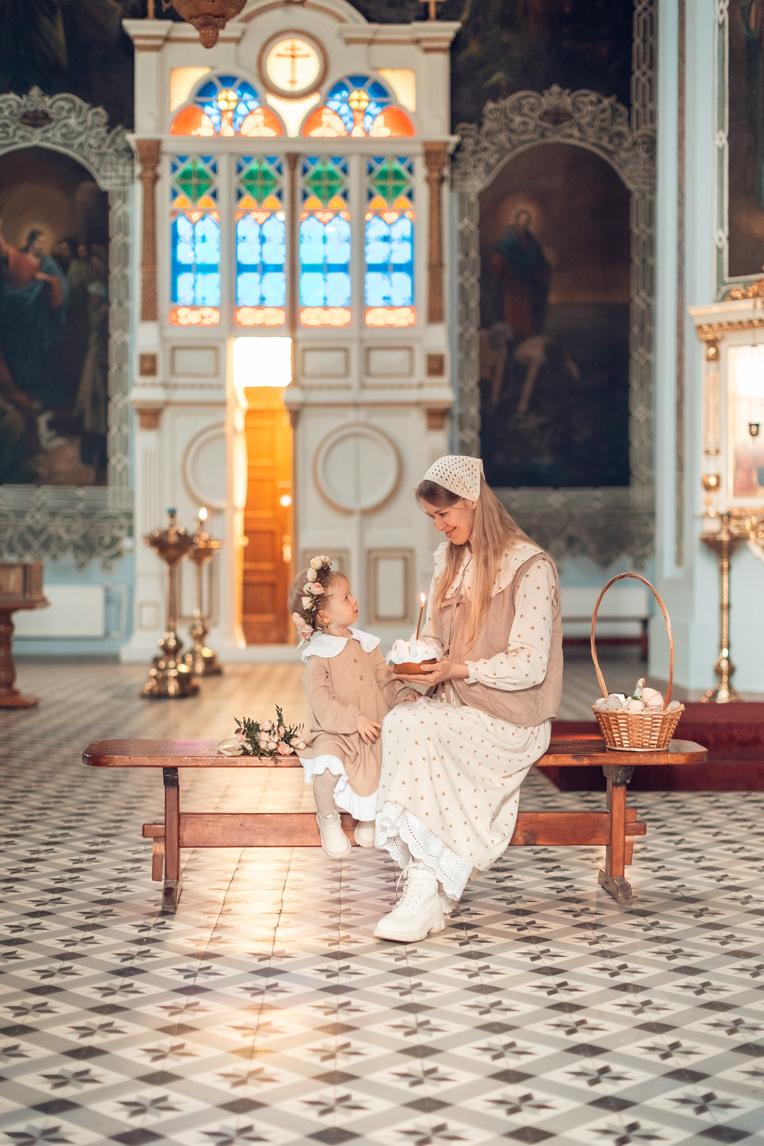 Пасхальная съёмка в Духосошественском соборе. Главная