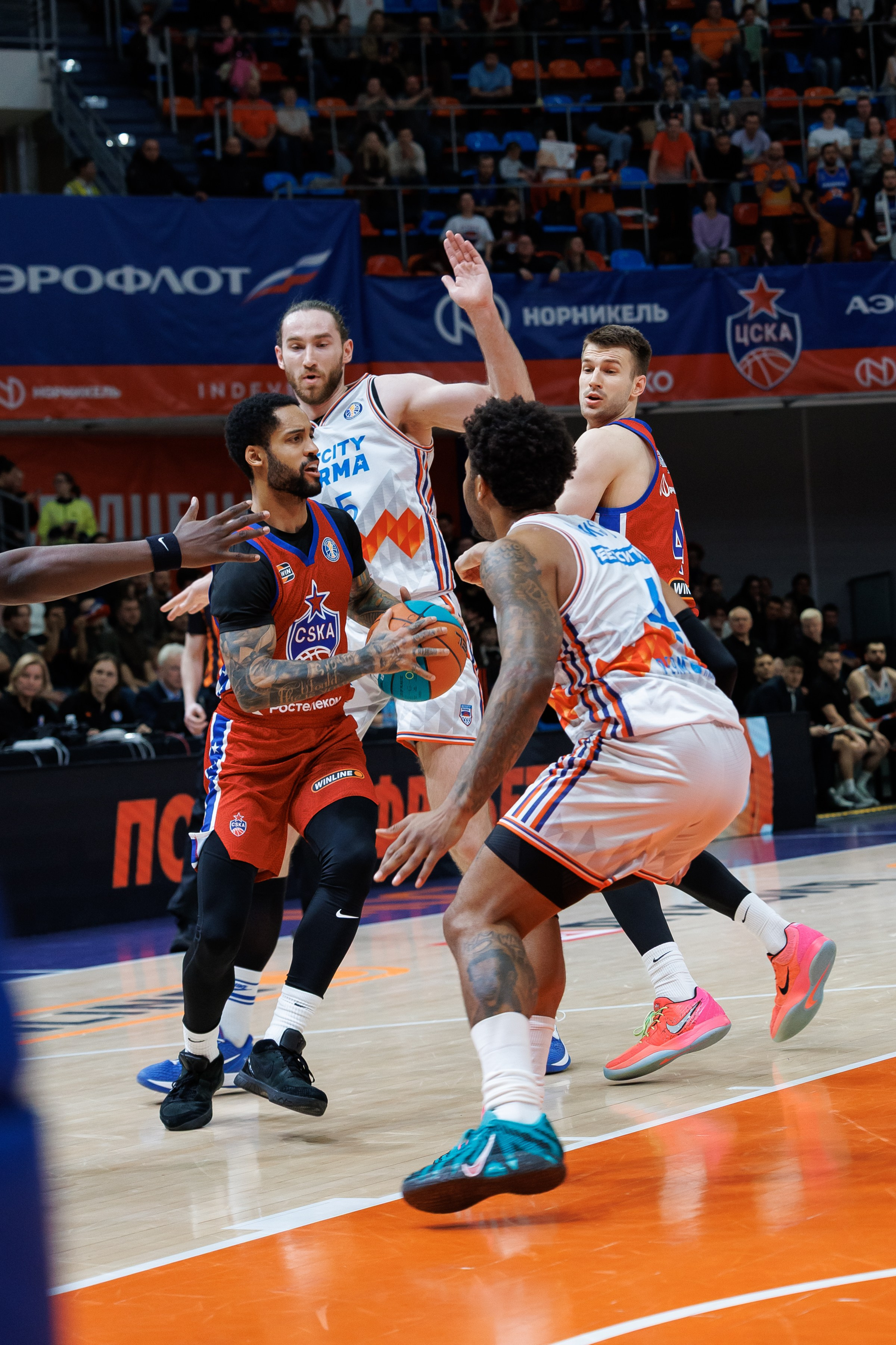 Баскетбол. ЦСКА — ПАРМА