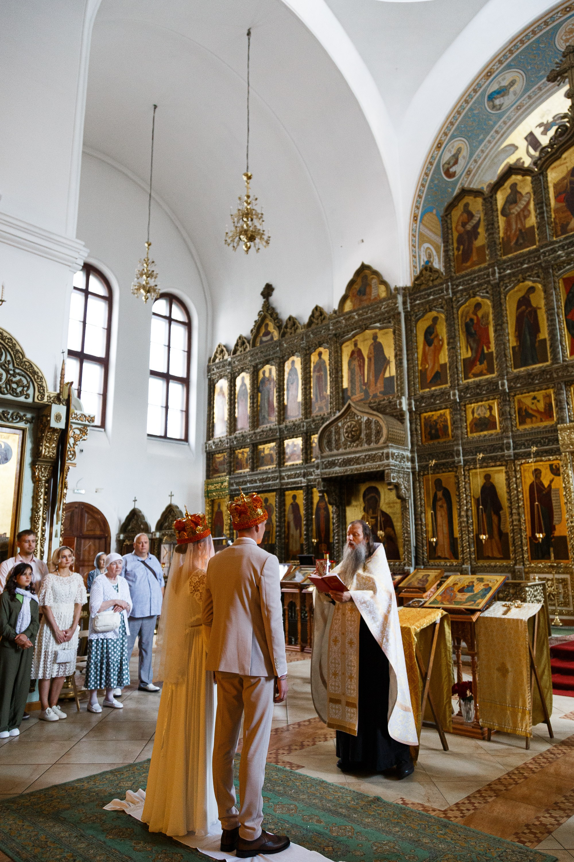 Венчание в храме Живоначальной Троицы на Шаболовке