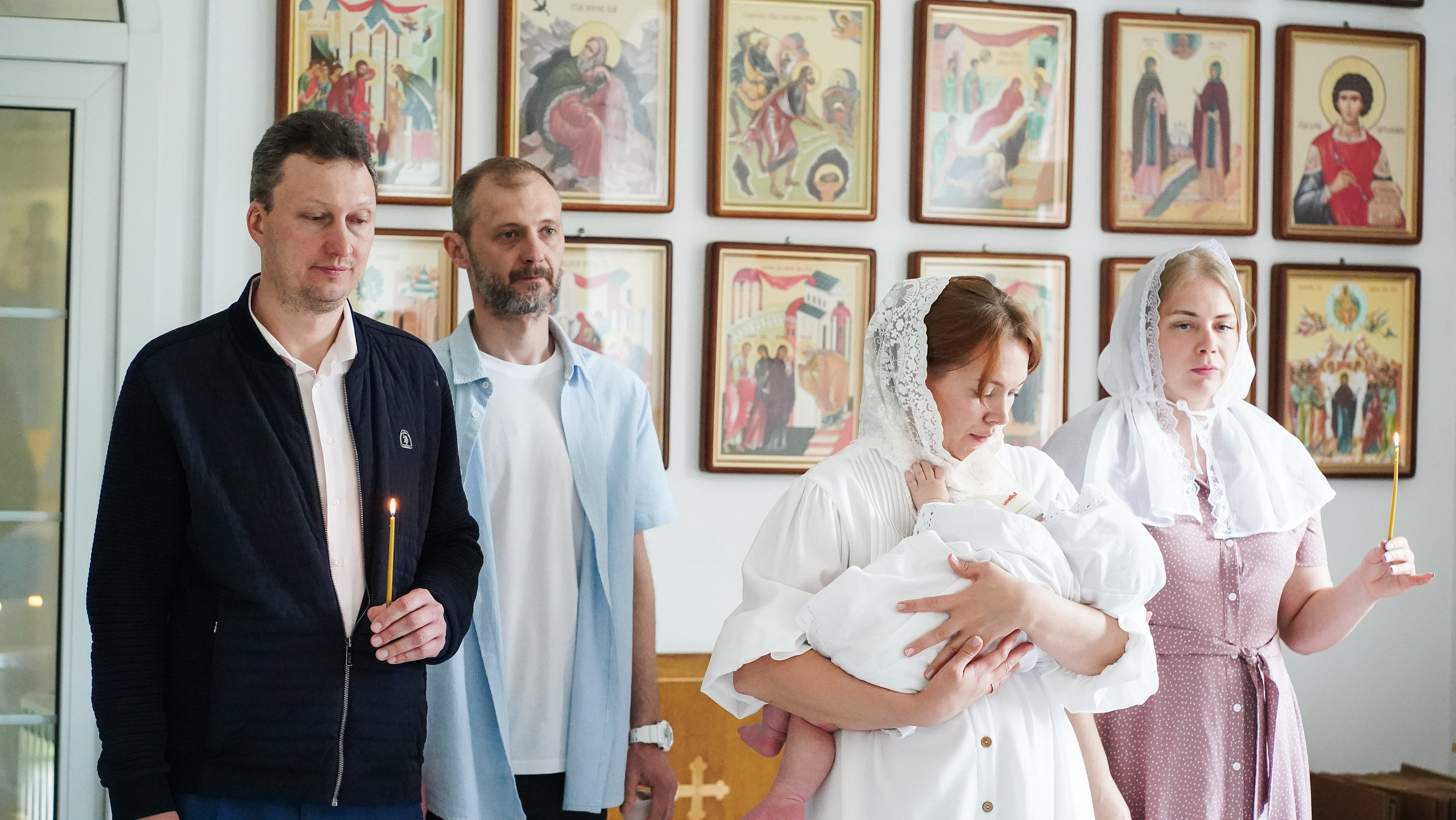 Крещение Георгия. Семейный и детский фотограф в Москве (Тинао) Галкина Алевтина