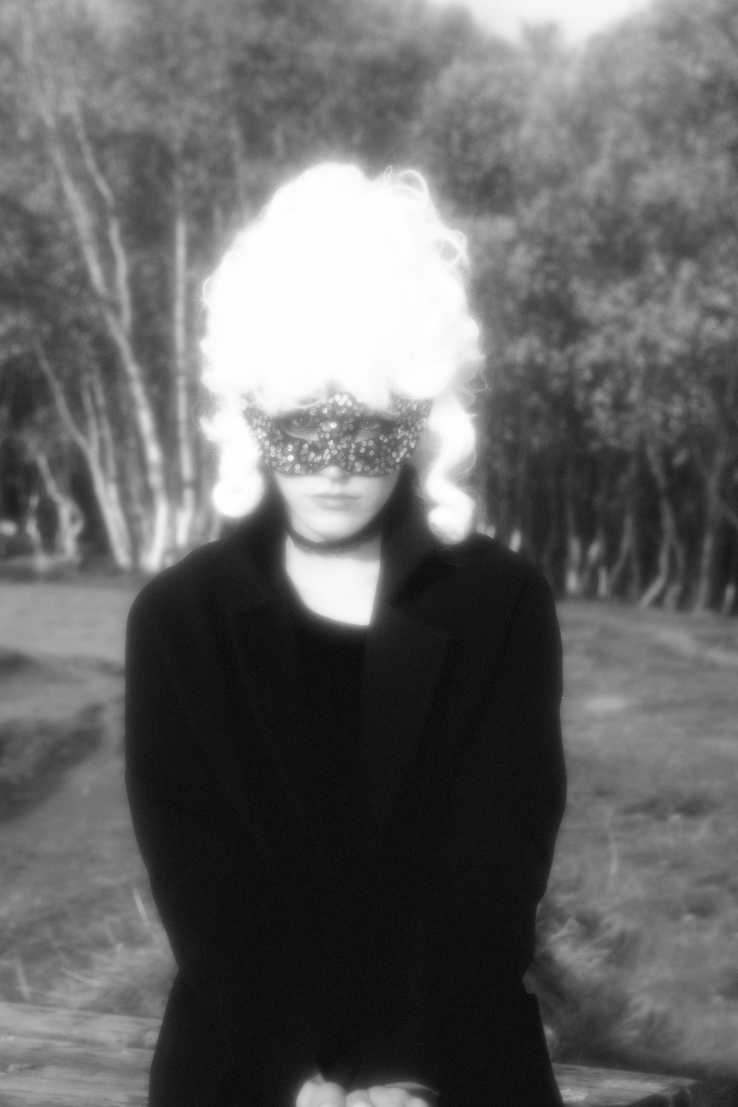 In the witchy woods. Fashion Photographer Oxana Chernomorets