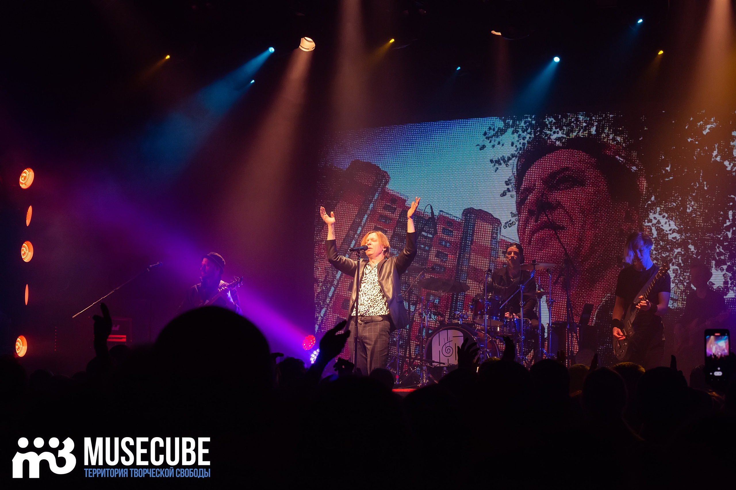 Фотосъемка концерта Найк Борзов Космонавт СПБ. Портретные фотосессии, контент-съемки, репортаж