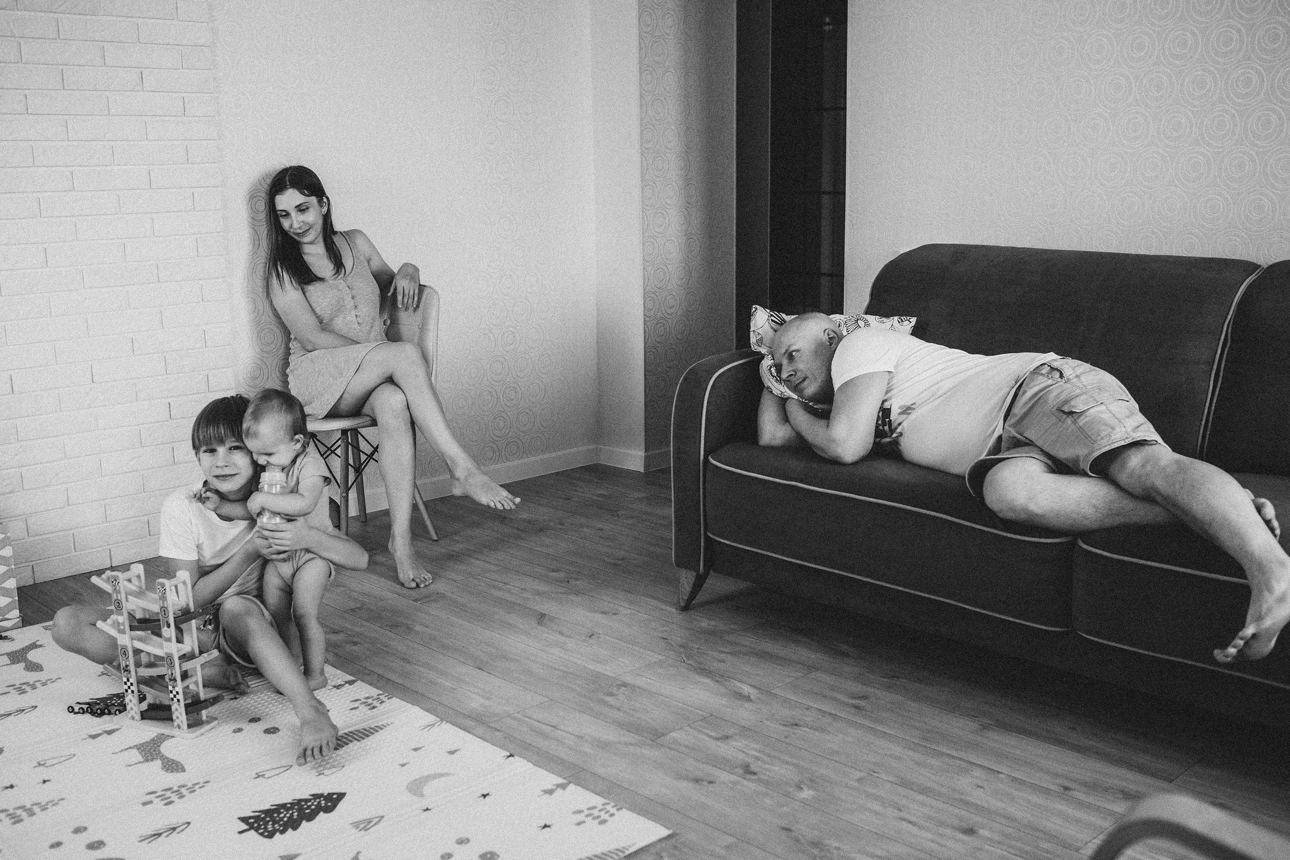 Алена, Дима, Лена, Игорь. Семейный фотограф Томск