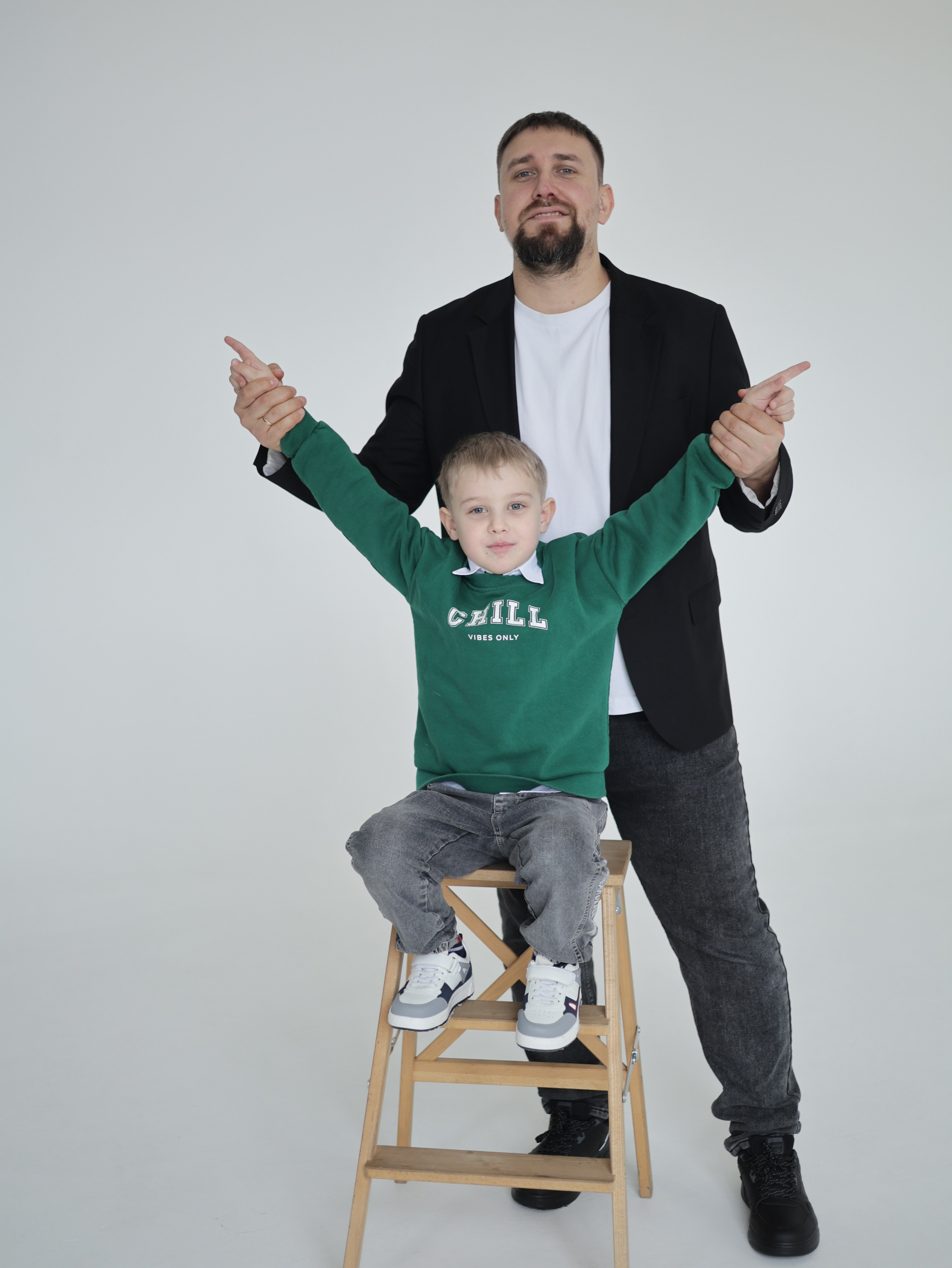 Отец и сын. Ежова Милена | Фотограф Москва / Балашиха