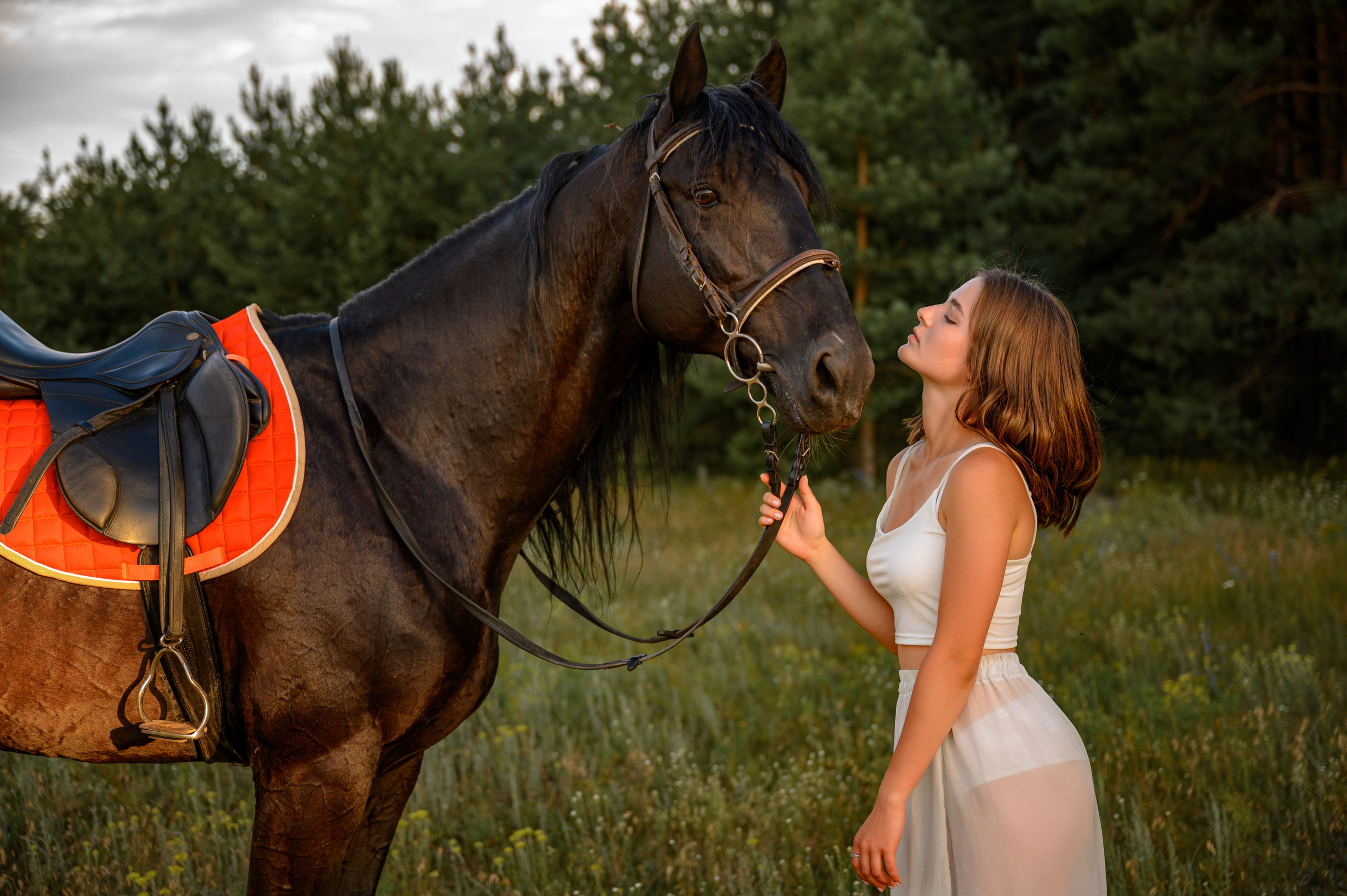 Маша и Крепыш. Bazarkom-photo.ru Фотограф Виктор Оськин в Старом Осколе