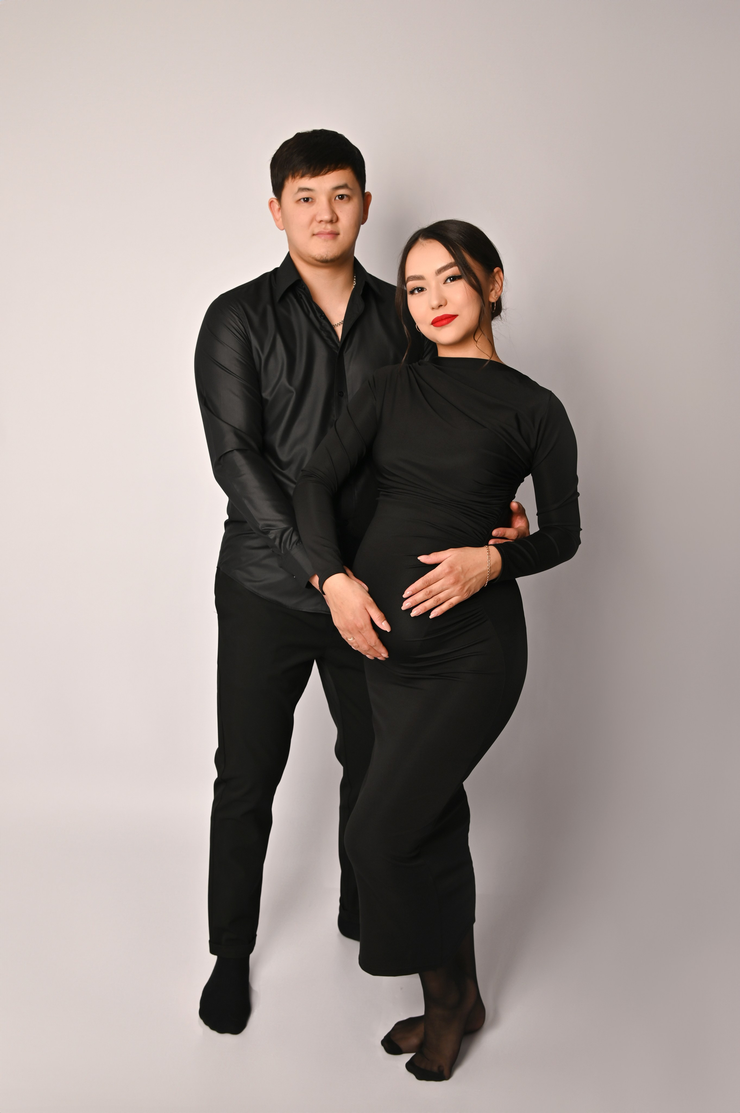 Беременность+ньюборн Аружан и Темирлан. Фотограф Новорожденных и семейный Элла Огай г. Сатпаев