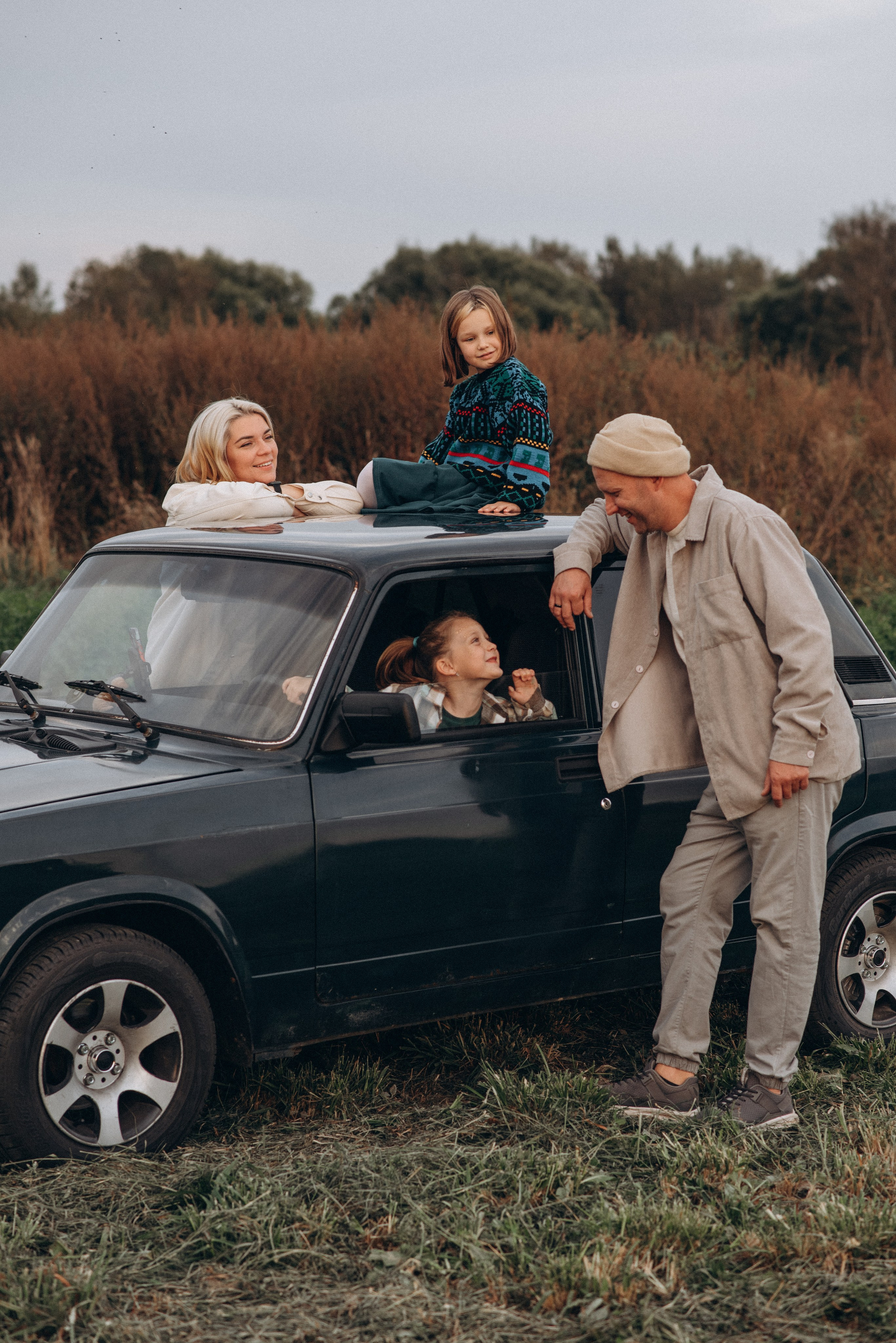 Семья Магазинских. Семейный фотограф в Клину и Москве Елена Храпунова