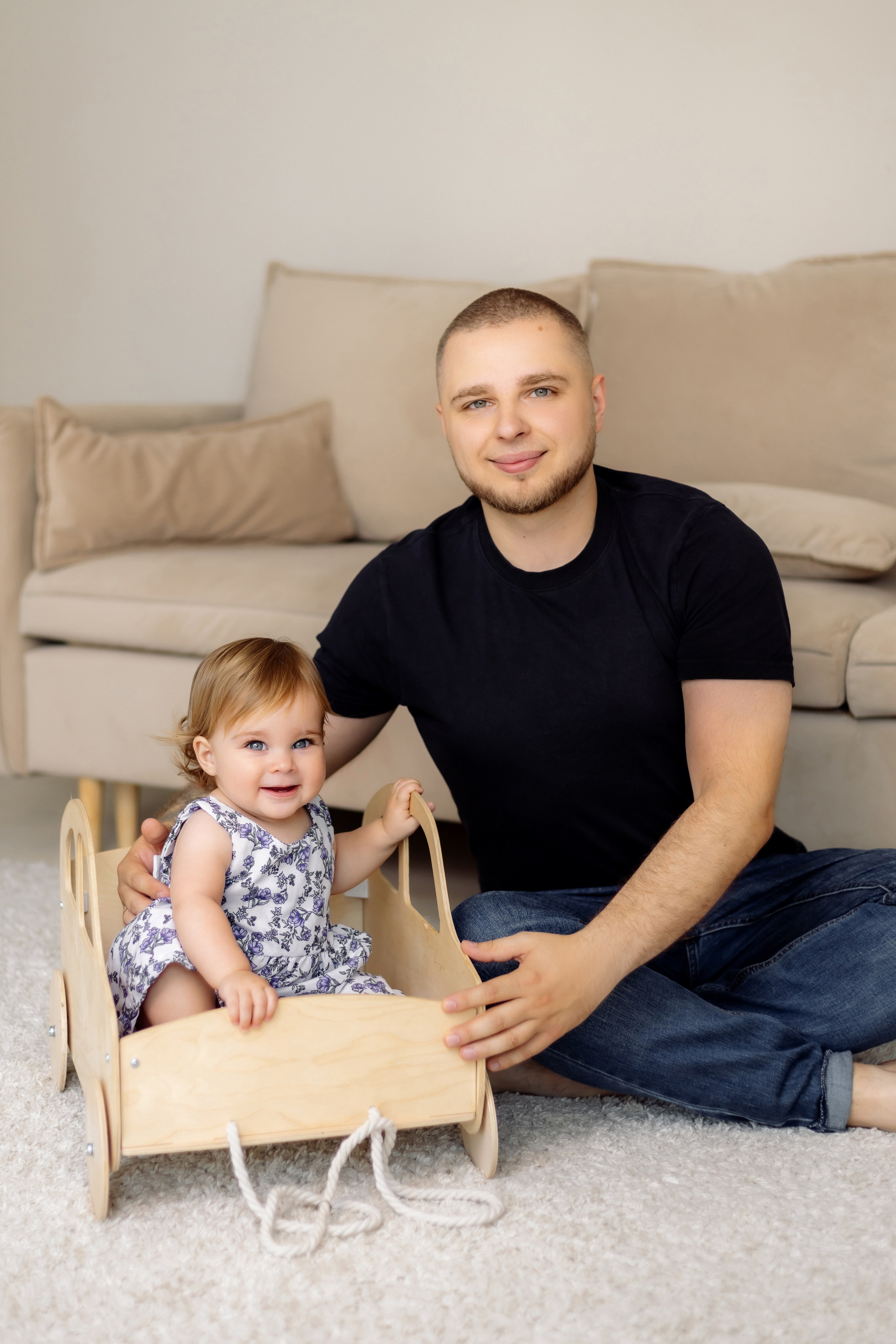 1 годик. Зотова Алена — семейный и женский фотограф в Зеленограде