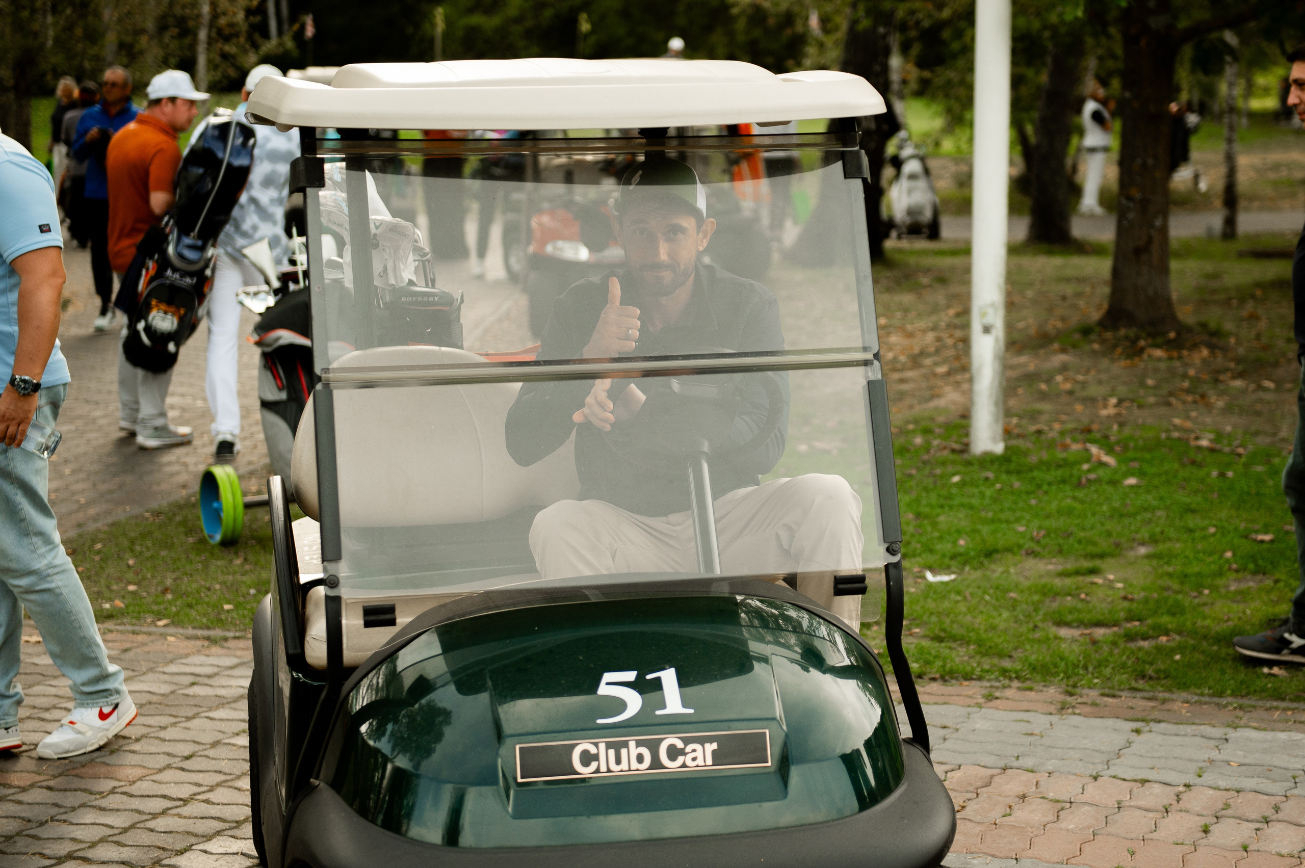 Турнир по гольфу. Профессиональный фотограф в Москве Александра Харламова