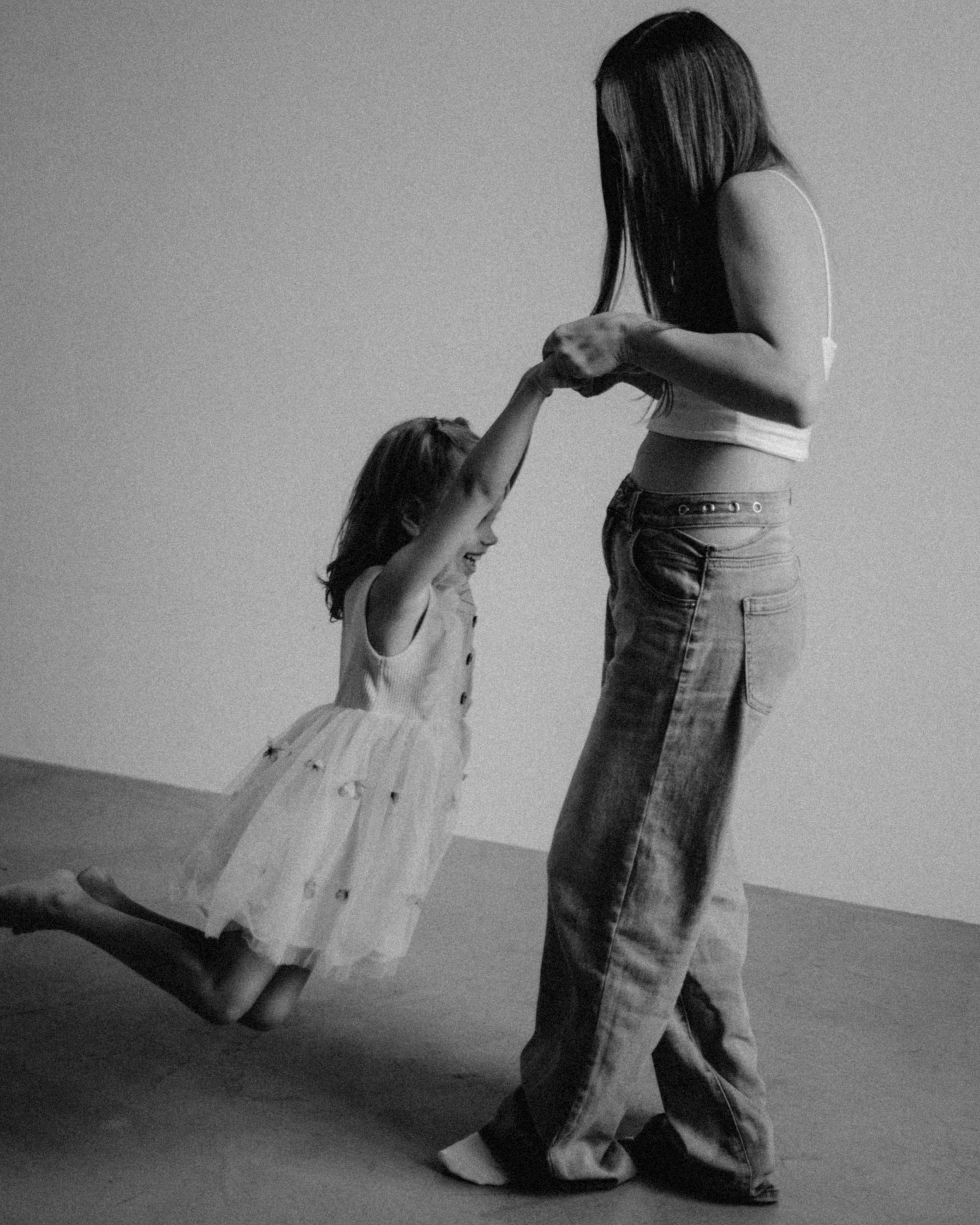 Мама с дочкой в студии. Семейный фотограф в Нижнем Новгороде Бацманова Дарья