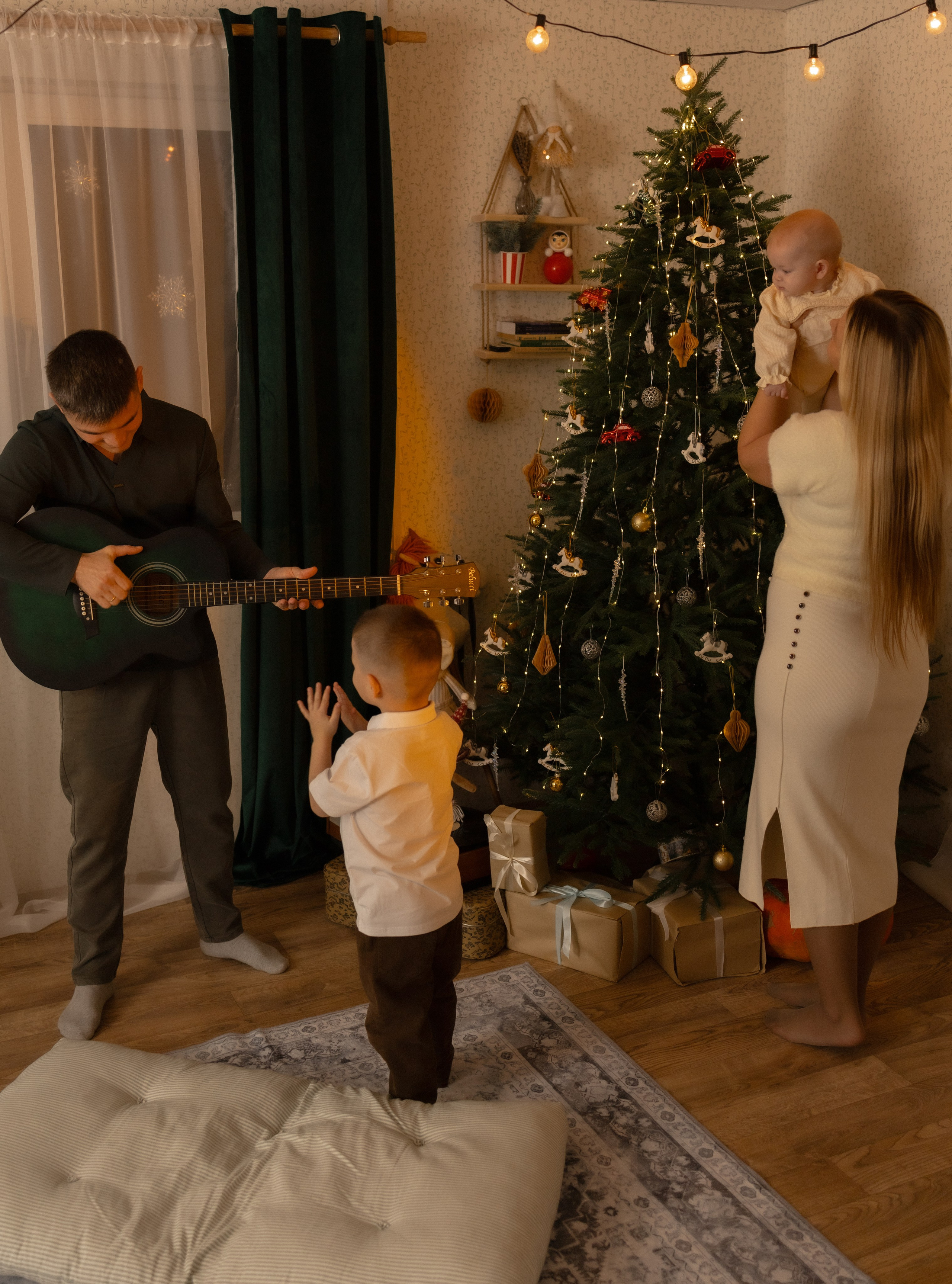 Семейная новогодняя. Фотограф Татьяна Семенова