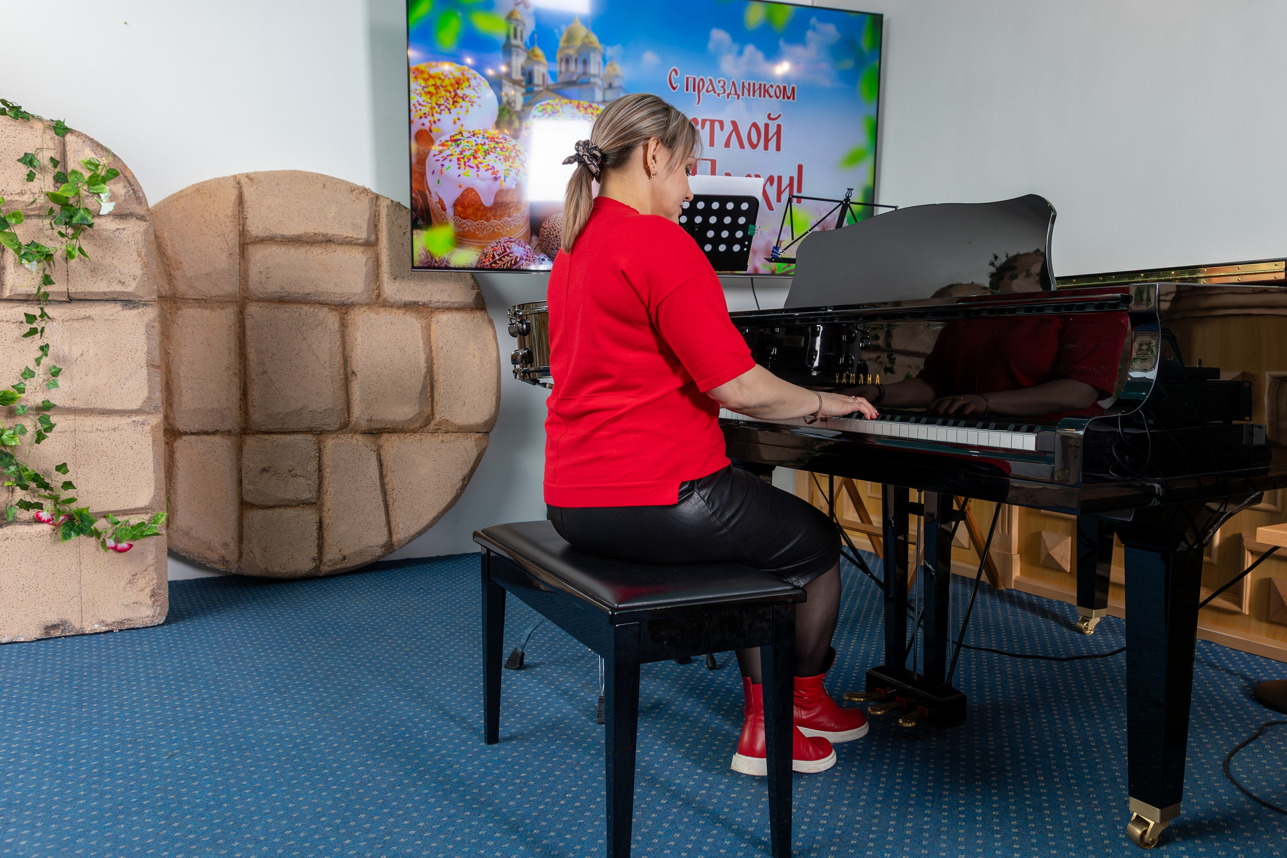 Пасхальный концерт Воскресная школа 2025. Фотограф Таинств Крещение и Венчания г. Магадан Власова Ульяна